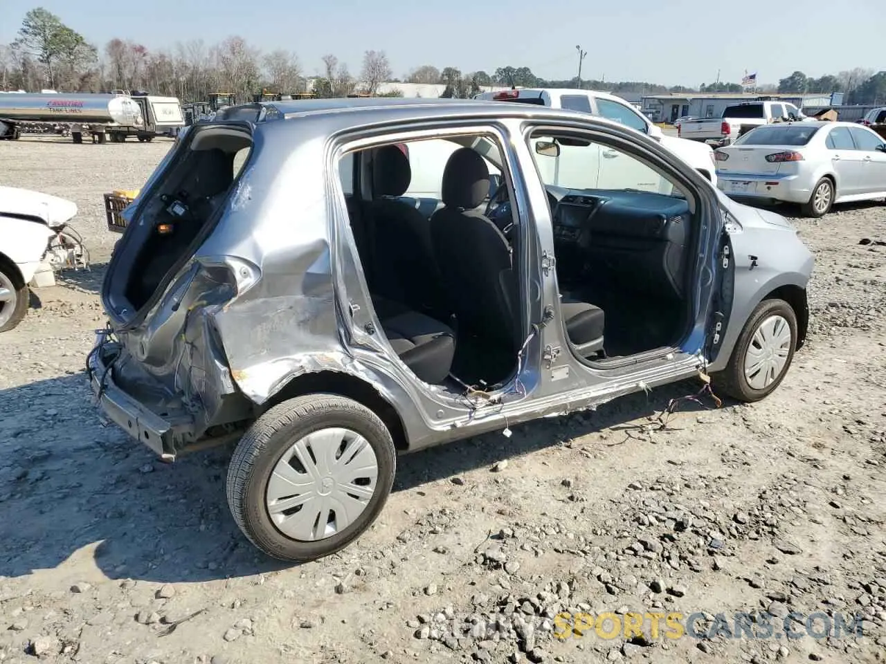 3 Photograph of a damaged car ML32AUHJ2MH008461 MITSUBISHI MIRAGE 2021