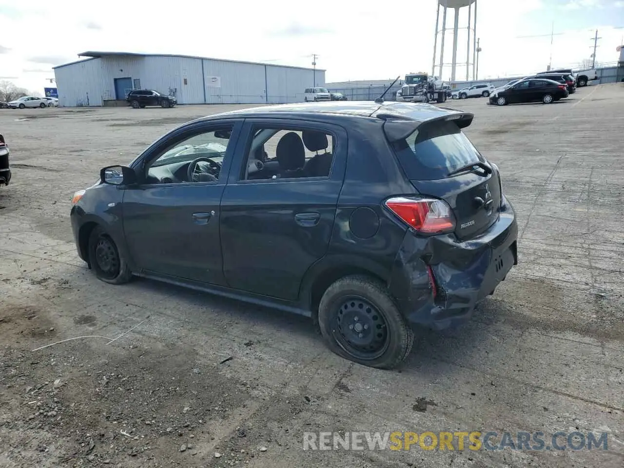 2 Photograph of a damaged car ML32AUHJ2MH008525 MITSUBISHI MIRAGE 2021