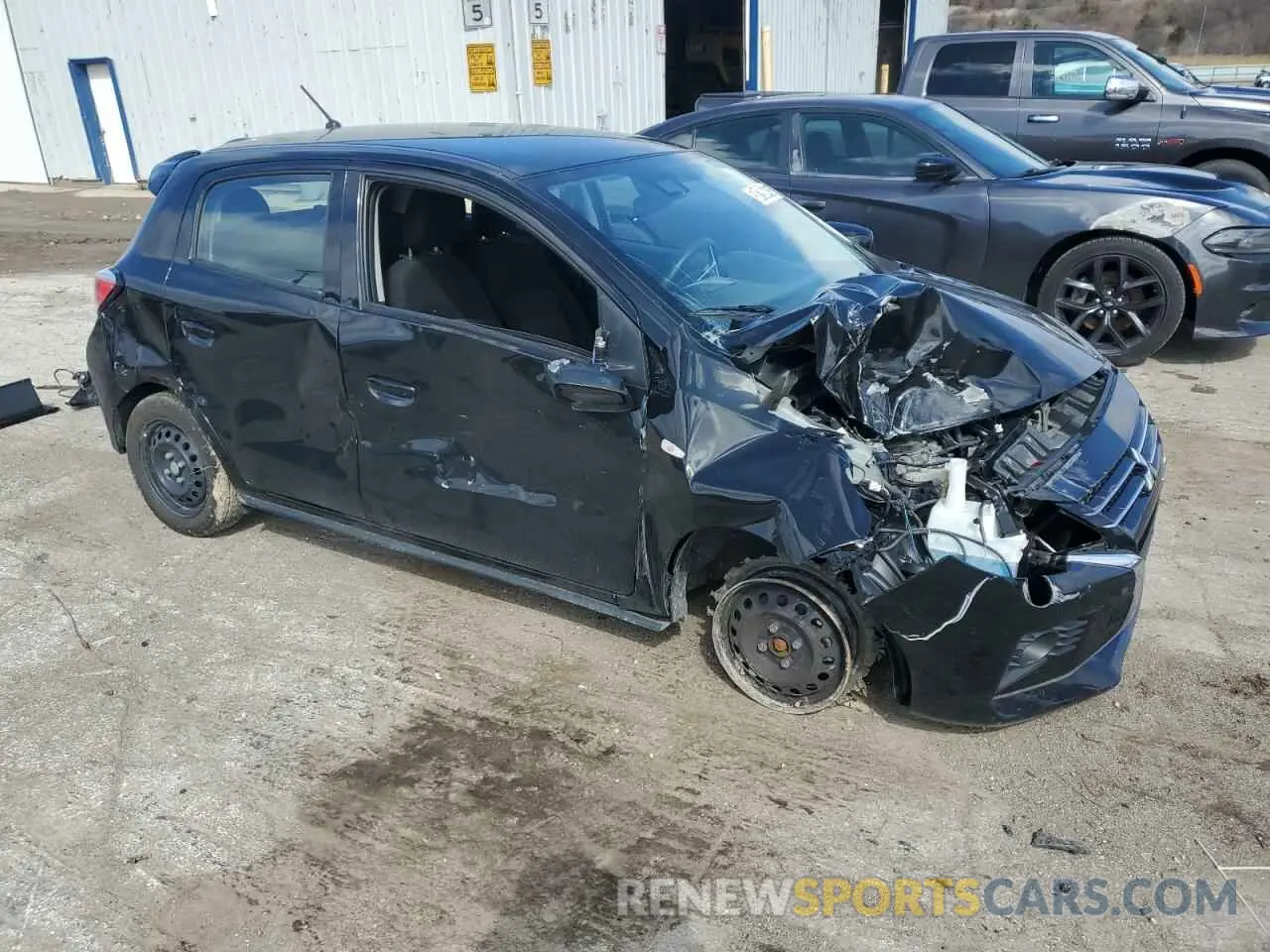 4 Photograph of a damaged car ML32AUHJ2MH008525 MITSUBISHI MIRAGE 2021