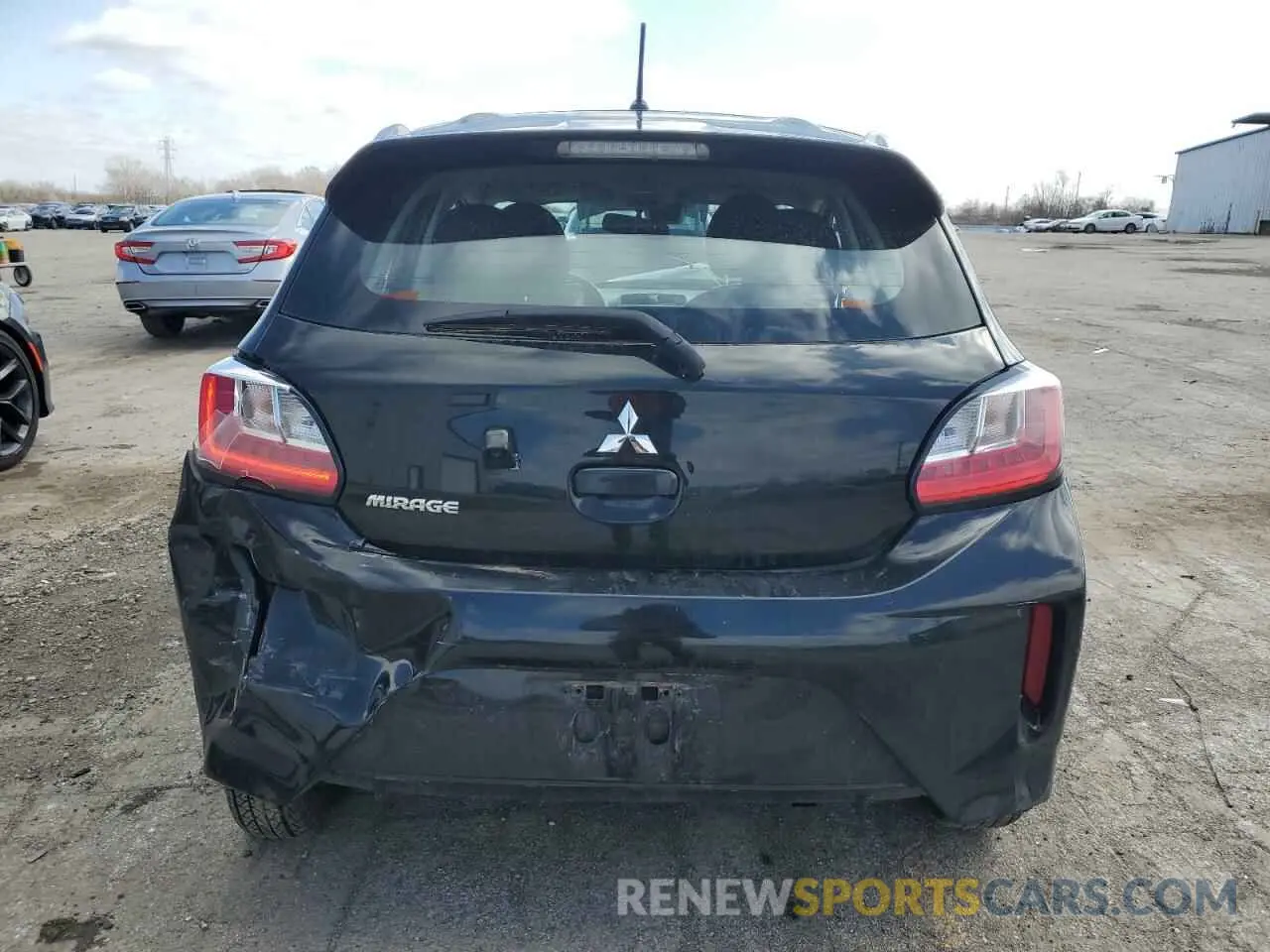 6 Photograph of a damaged car ML32AUHJ2MH008525 MITSUBISHI MIRAGE 2021