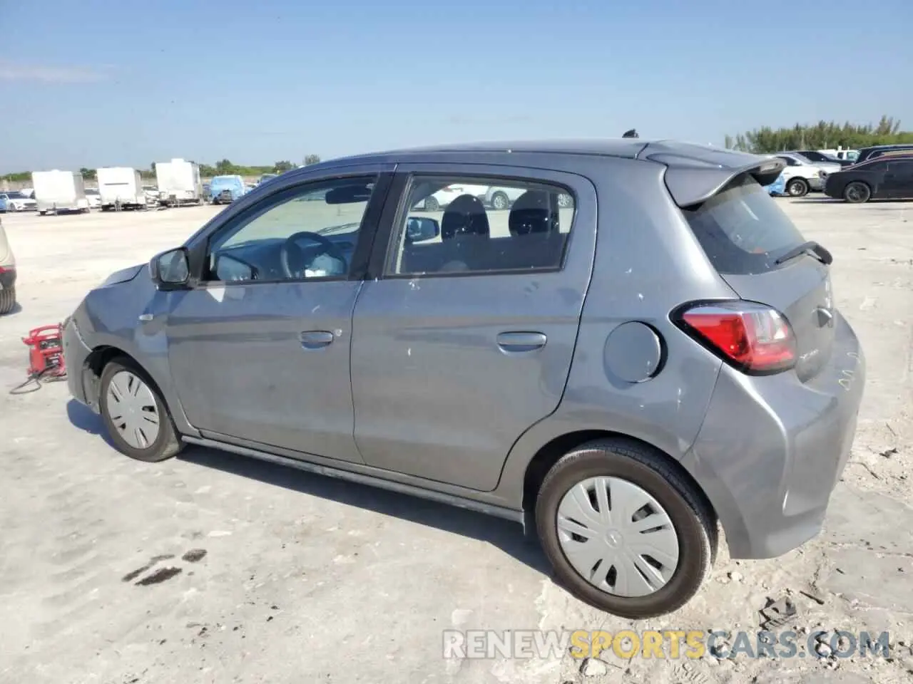 2 Photograph of a damaged car ML32AUHJ2MH011392 MITSUBISHI MIRAGE 2021
