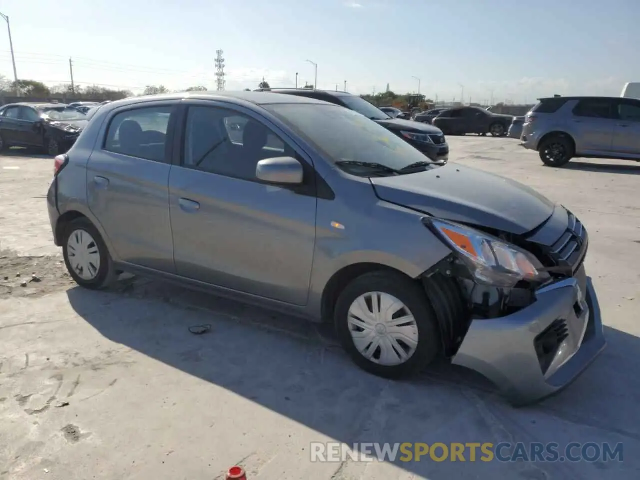 4 Photograph of a damaged car ML32AUHJ2MH011392 MITSUBISHI MIRAGE 2021