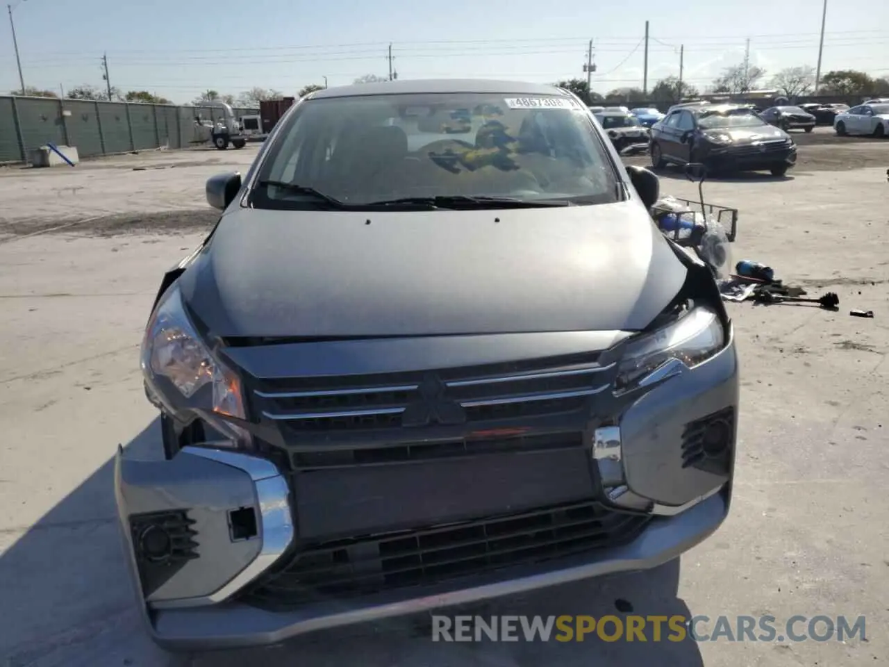 5 Photograph of a damaged car ML32AUHJ2MH011392 MITSUBISHI MIRAGE 2021