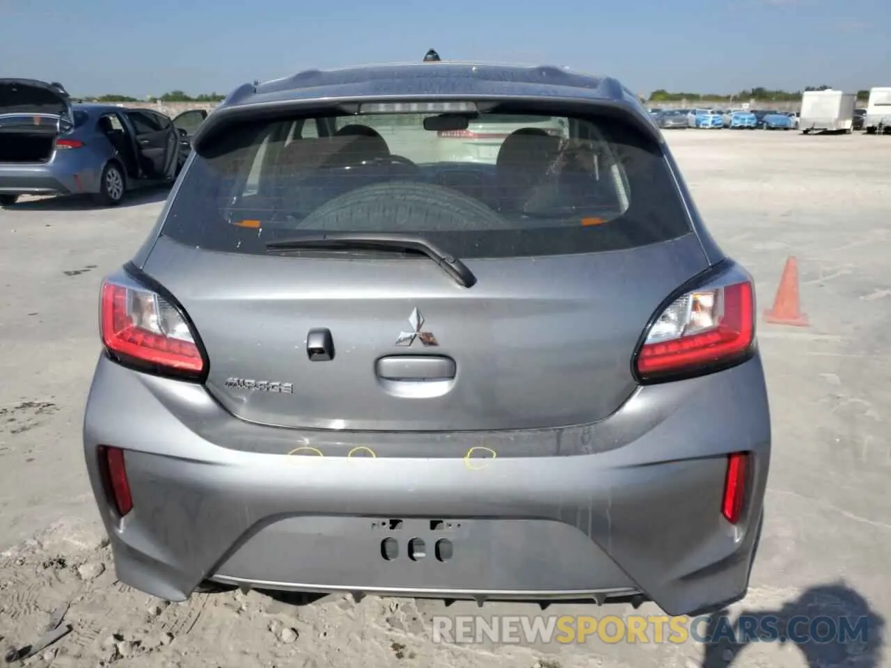 6 Photograph of a damaged car ML32AUHJ2MH011392 MITSUBISHI MIRAGE 2021