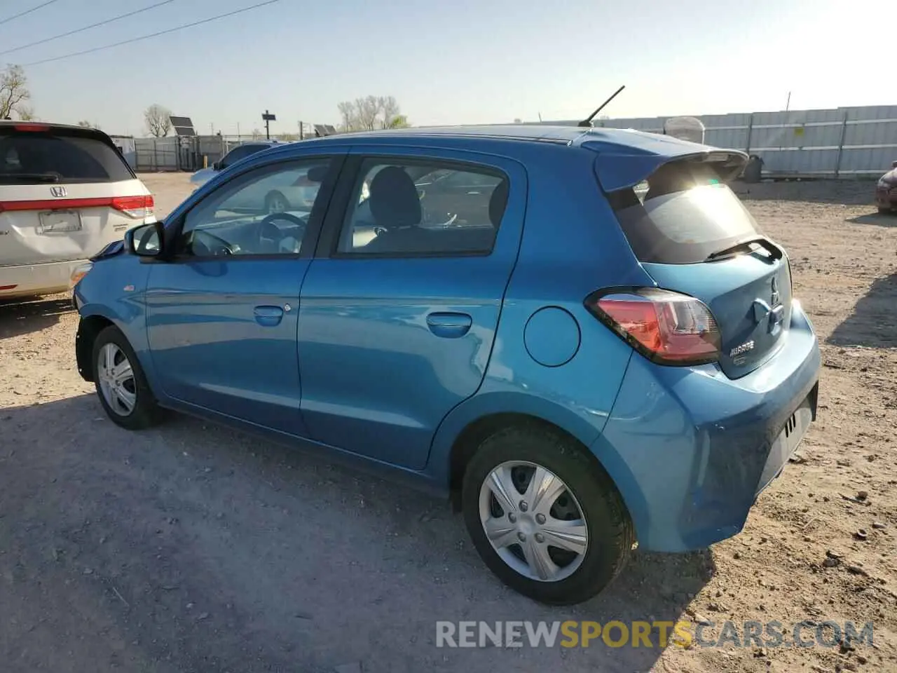 2 Photograph of a damaged car ML32AUHJ2MH011831 MITSUBISHI MIRAGE 2021