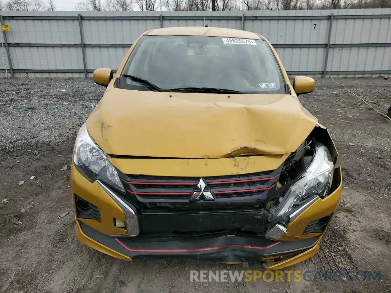 5 Photograph of a damaged car ML32AUHJ3MH004998 MITSUBISHI MIRAGE 2021