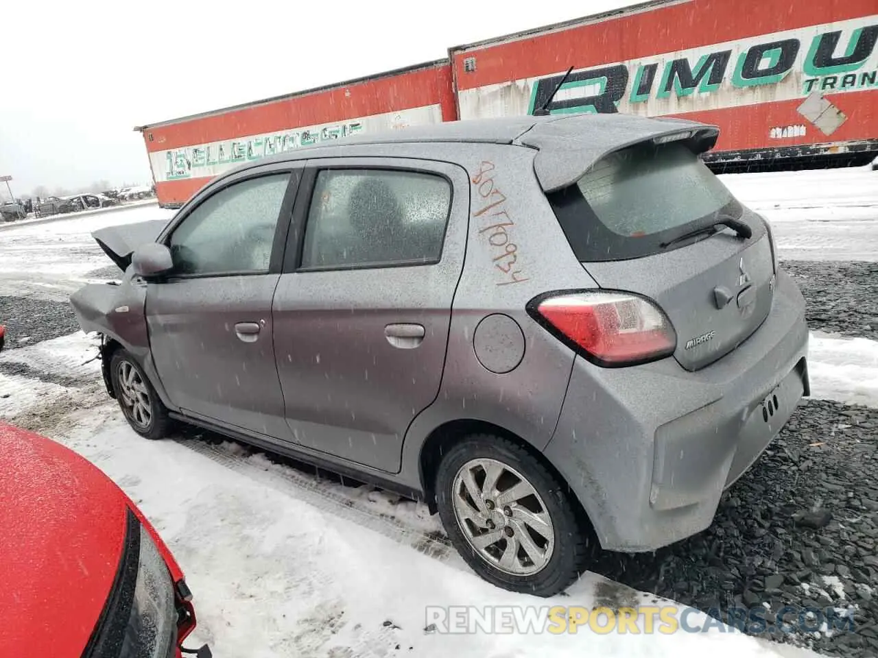 2 Photograph of a damaged car ML32AUHJ3MH005469 MITSUBISHI MIRAGE 2021