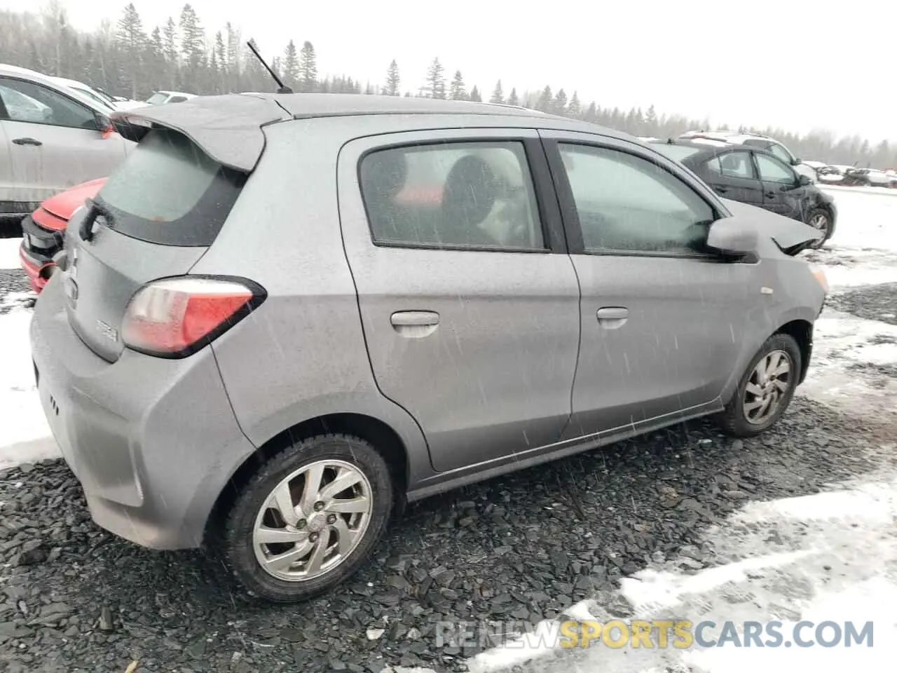 3 Photograph of a damaged car ML32AUHJ3MH005469 MITSUBISHI MIRAGE 2021