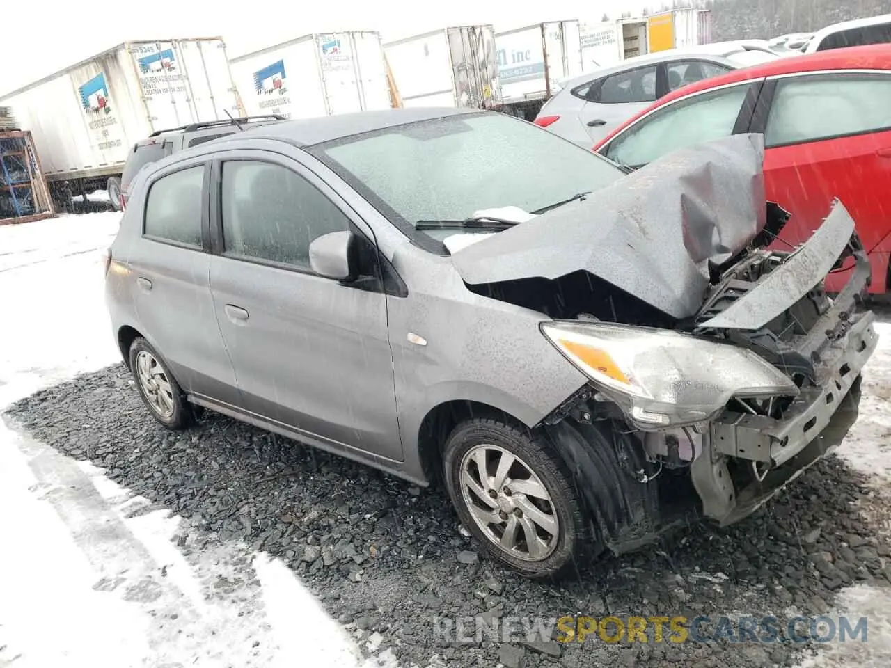 4 Photograph of a damaged car ML32AUHJ3MH005469 MITSUBISHI MIRAGE 2021