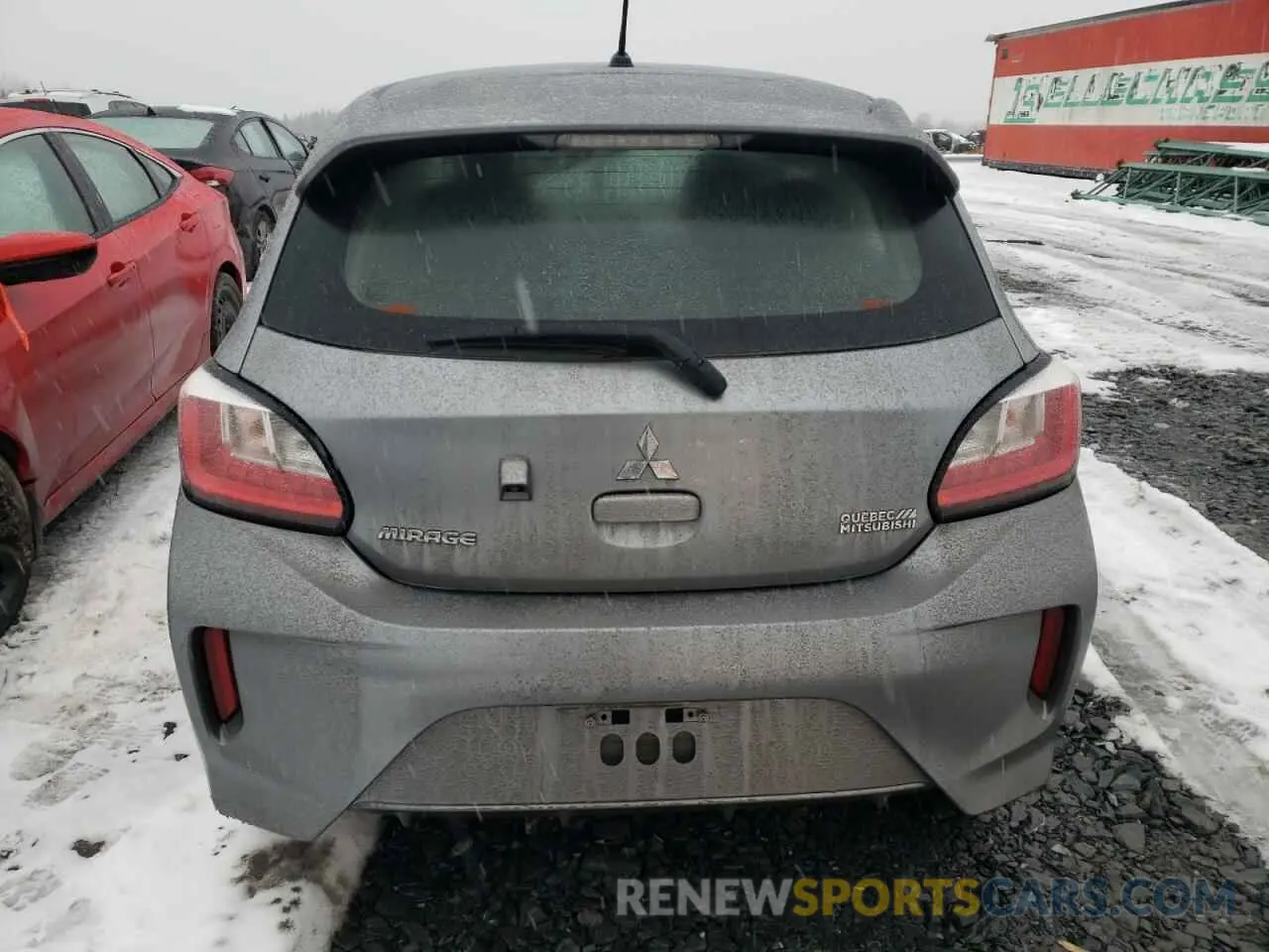 6 Photograph of a damaged car ML32AUHJ3MH005469 MITSUBISHI MIRAGE 2021
