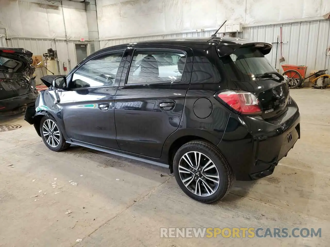 2 Photograph of a damaged car ML32AUHJ3MH005651 MITSUBISHI MIRAGE 2021