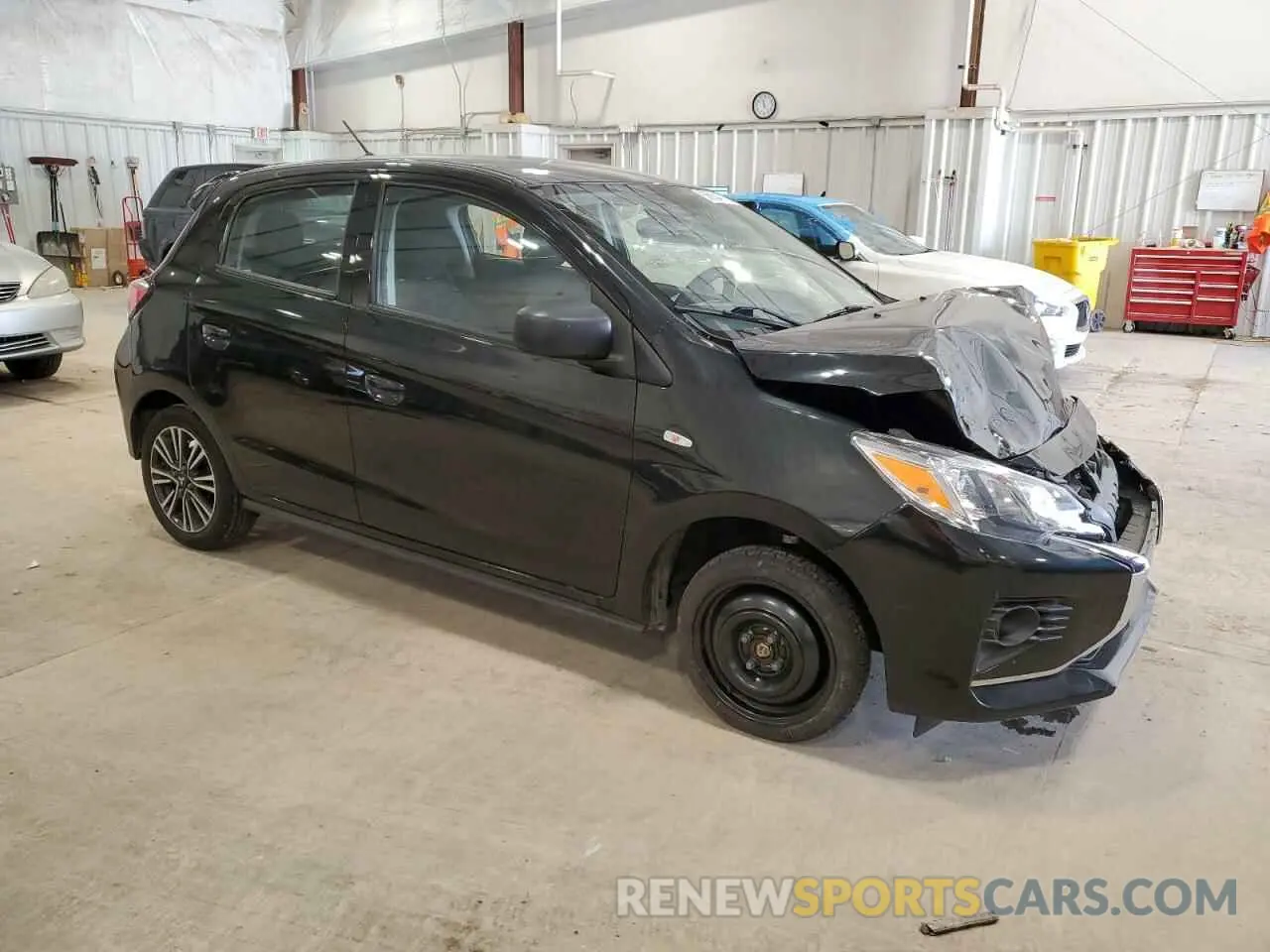 4 Photograph of a damaged car ML32AUHJ3MH005651 MITSUBISHI MIRAGE 2021