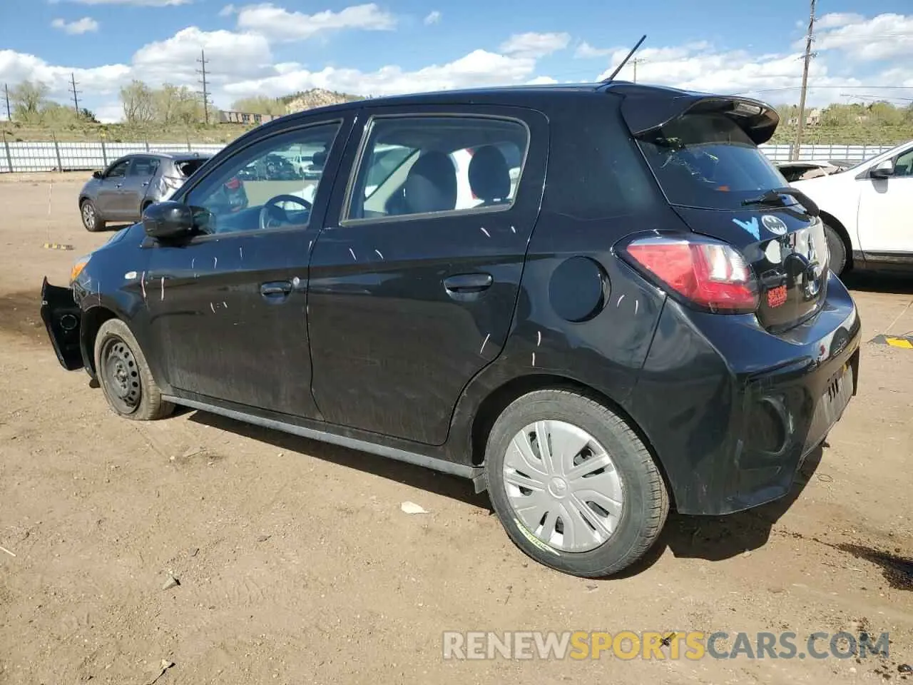 2 Photograph of a damaged car ML32AUHJ3MH006637 MITSUBISHI MIRAGE 2021