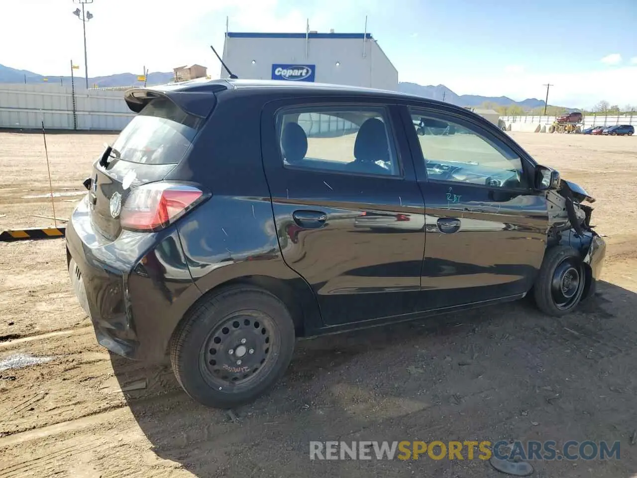 3 Photograph of a damaged car ML32AUHJ3MH006637 MITSUBISHI MIRAGE 2021