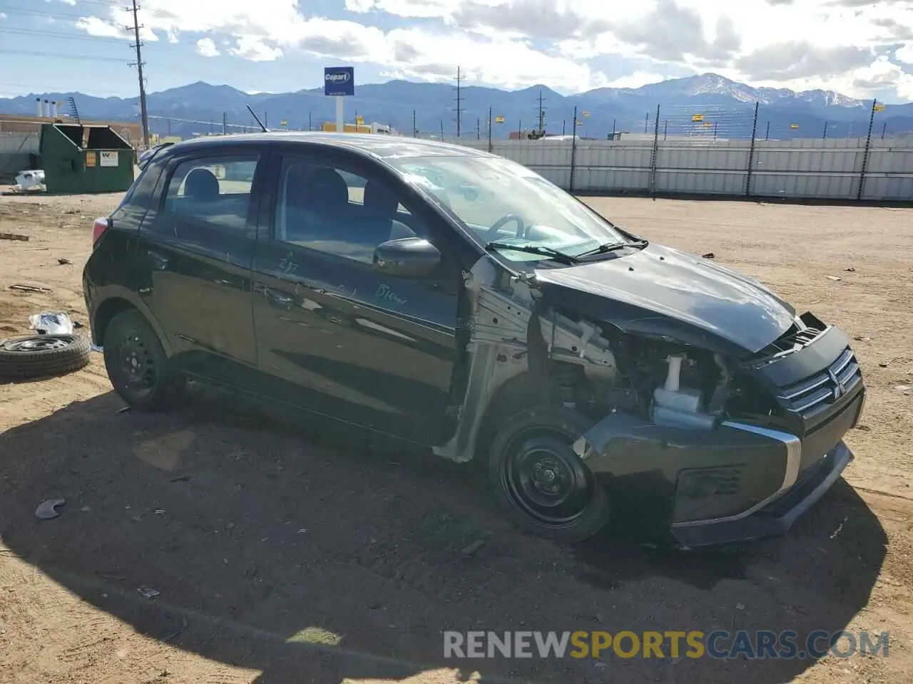 4 Photograph of a damaged car ML32AUHJ3MH006637 MITSUBISHI MIRAGE 2021