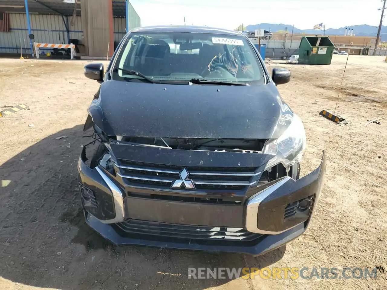 5 Photograph of a damaged car ML32AUHJ3MH006637 MITSUBISHI MIRAGE 2021