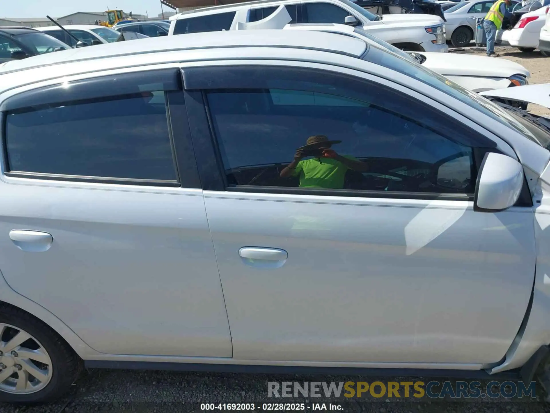 14 Photograph of a damaged car ML32AUHJ3MH008548 MITSUBISHI MIRAGE 2021