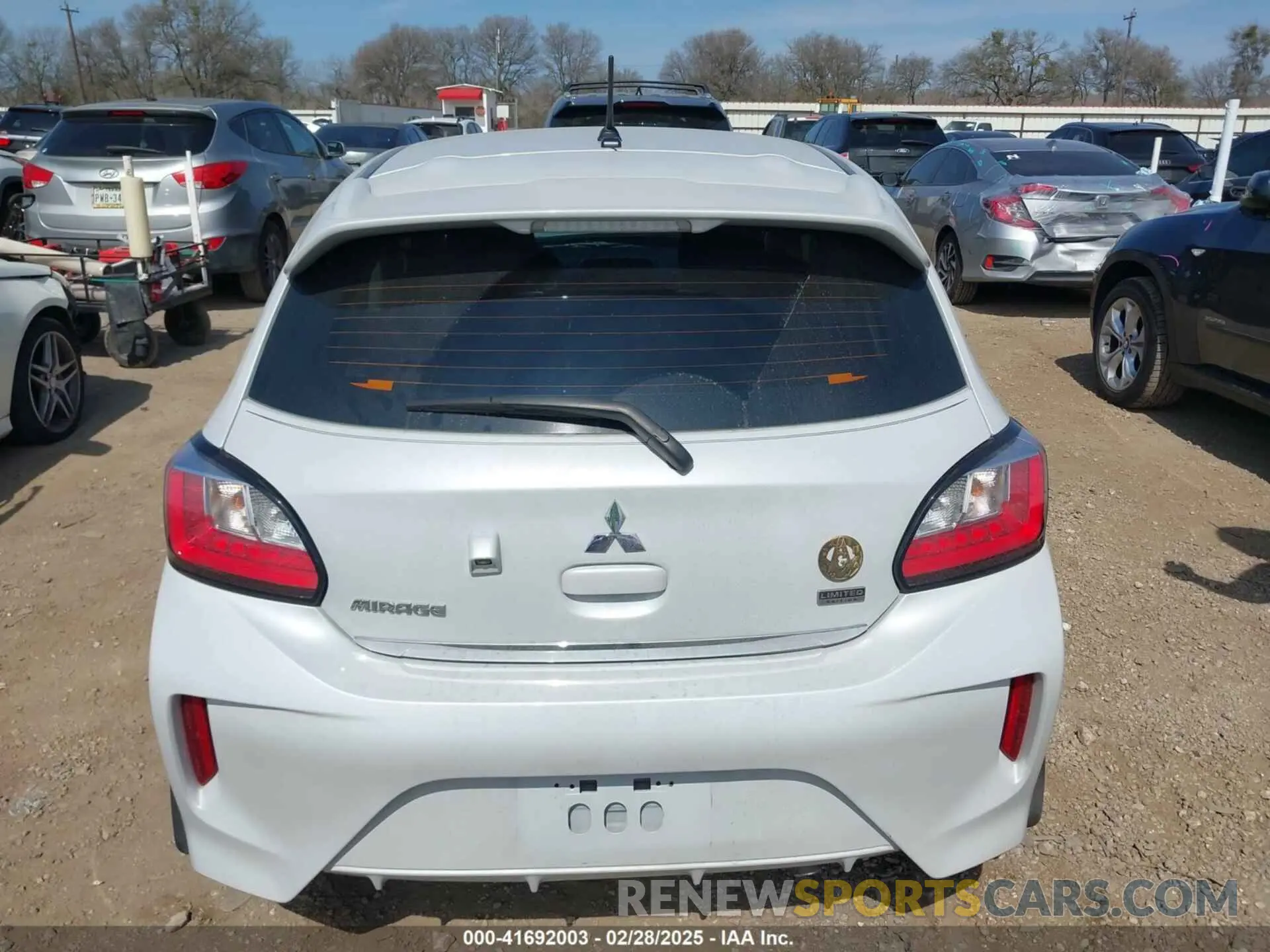 17 Photograph of a damaged car ML32AUHJ3MH008548 MITSUBISHI MIRAGE 2021