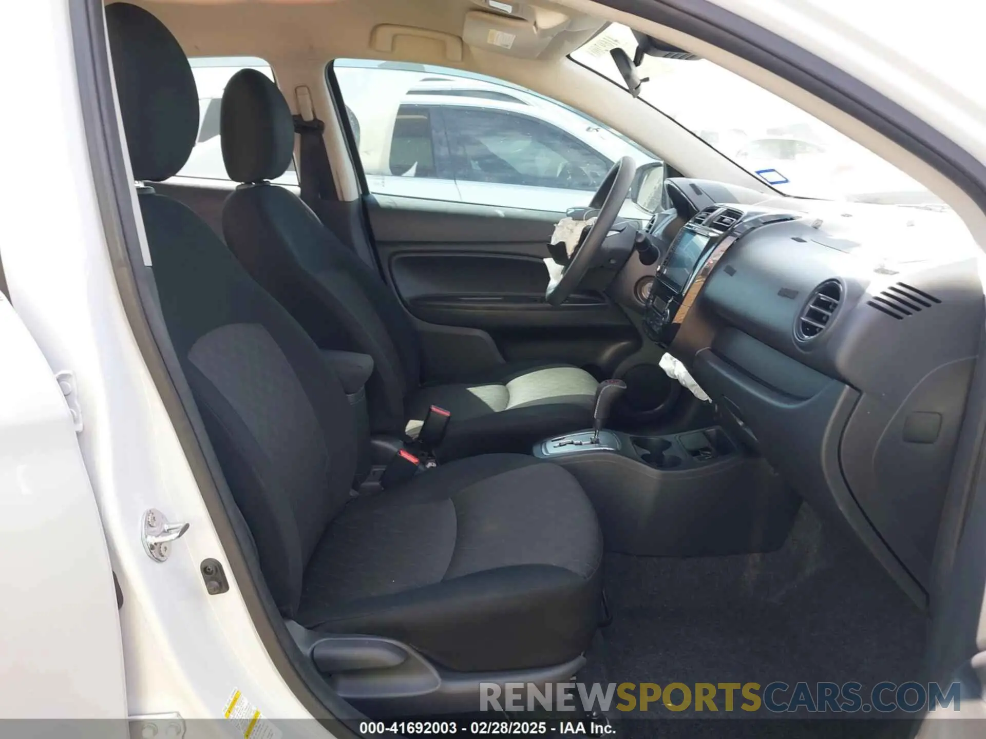 5 Photograph of a damaged car ML32AUHJ3MH008548 MITSUBISHI MIRAGE 2021