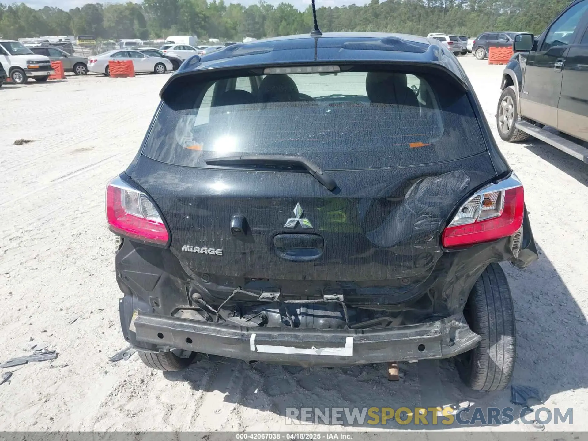 16 Photograph of a damaged car ML32AUHJ3MH010994 MITSUBISHI MIRAGE 2021