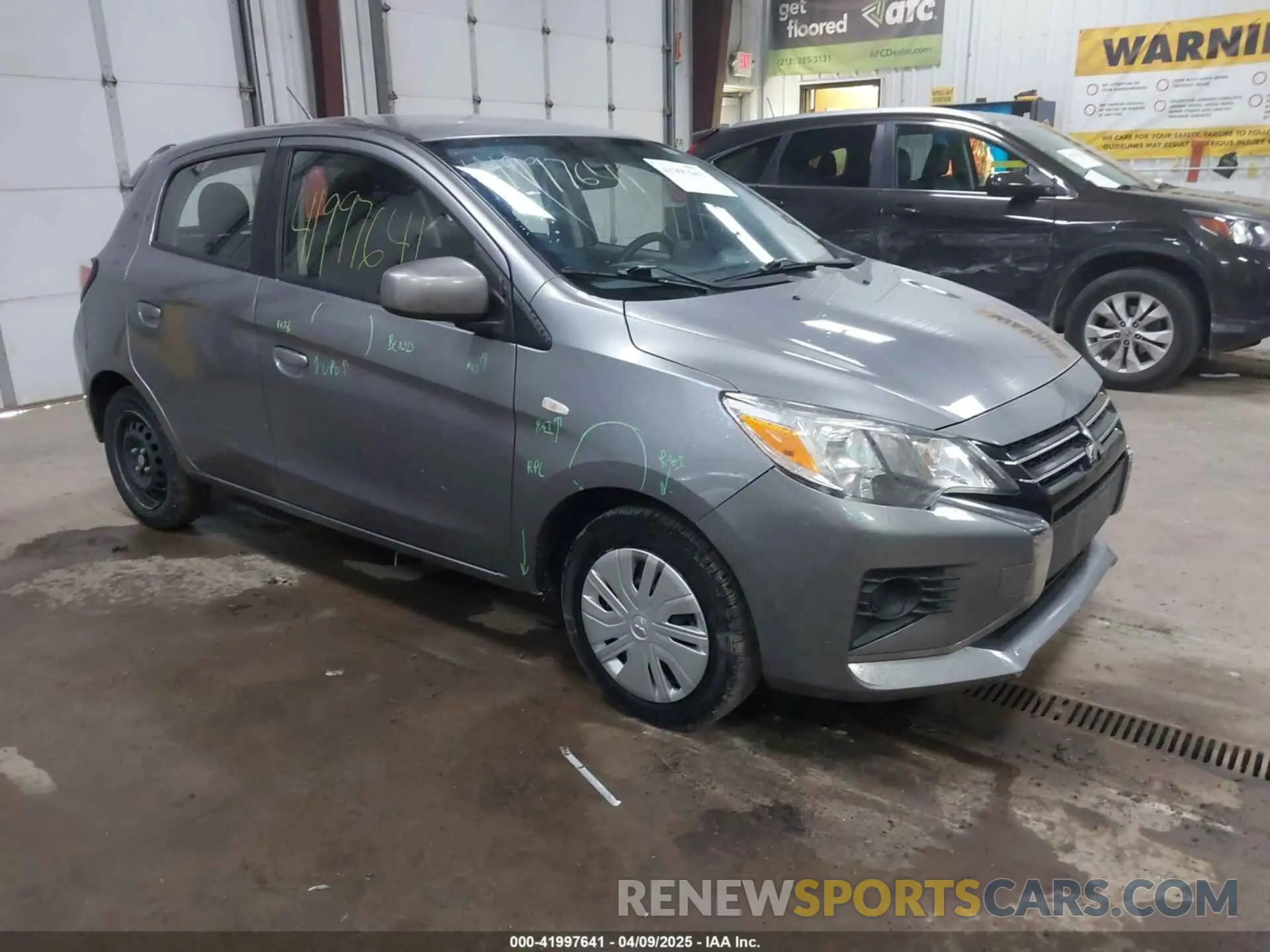 1 Photograph of a damaged car ML32AUHJ3MH013054 MITSUBISHI MIRAGE 2021