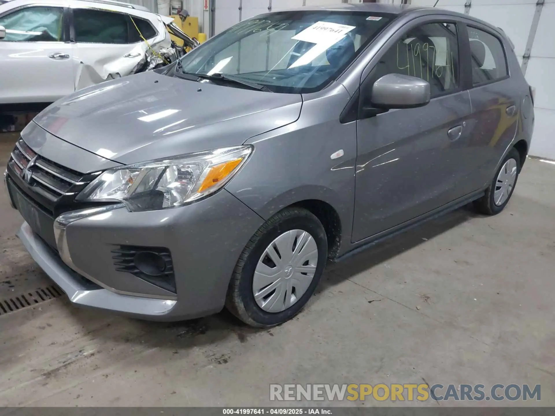 2 Photograph of a damaged car ML32AUHJ3MH013054 MITSUBISHI MIRAGE 2021