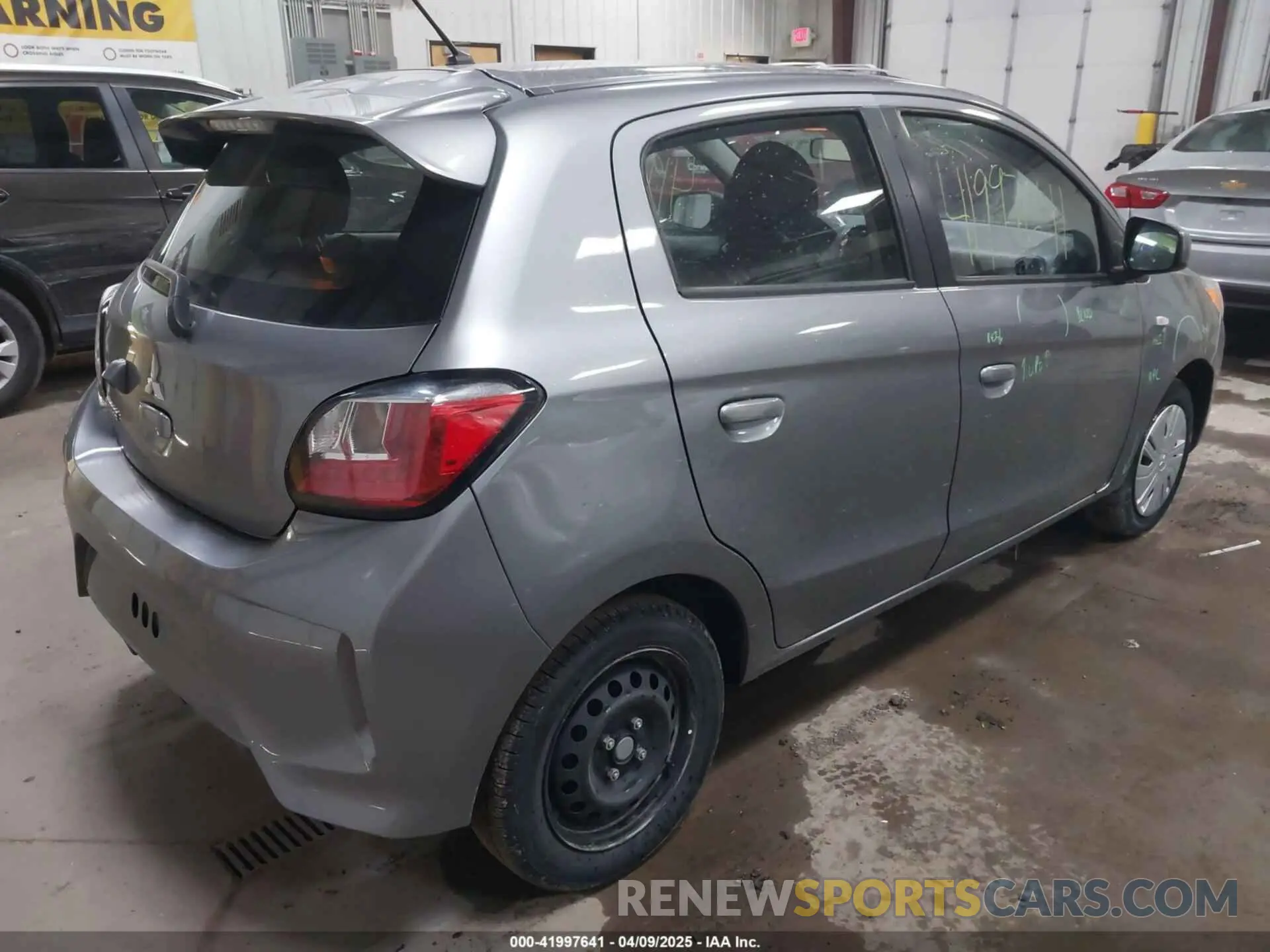 4 Photograph of a damaged car ML32AUHJ3MH013054 MITSUBISHI MIRAGE 2021
