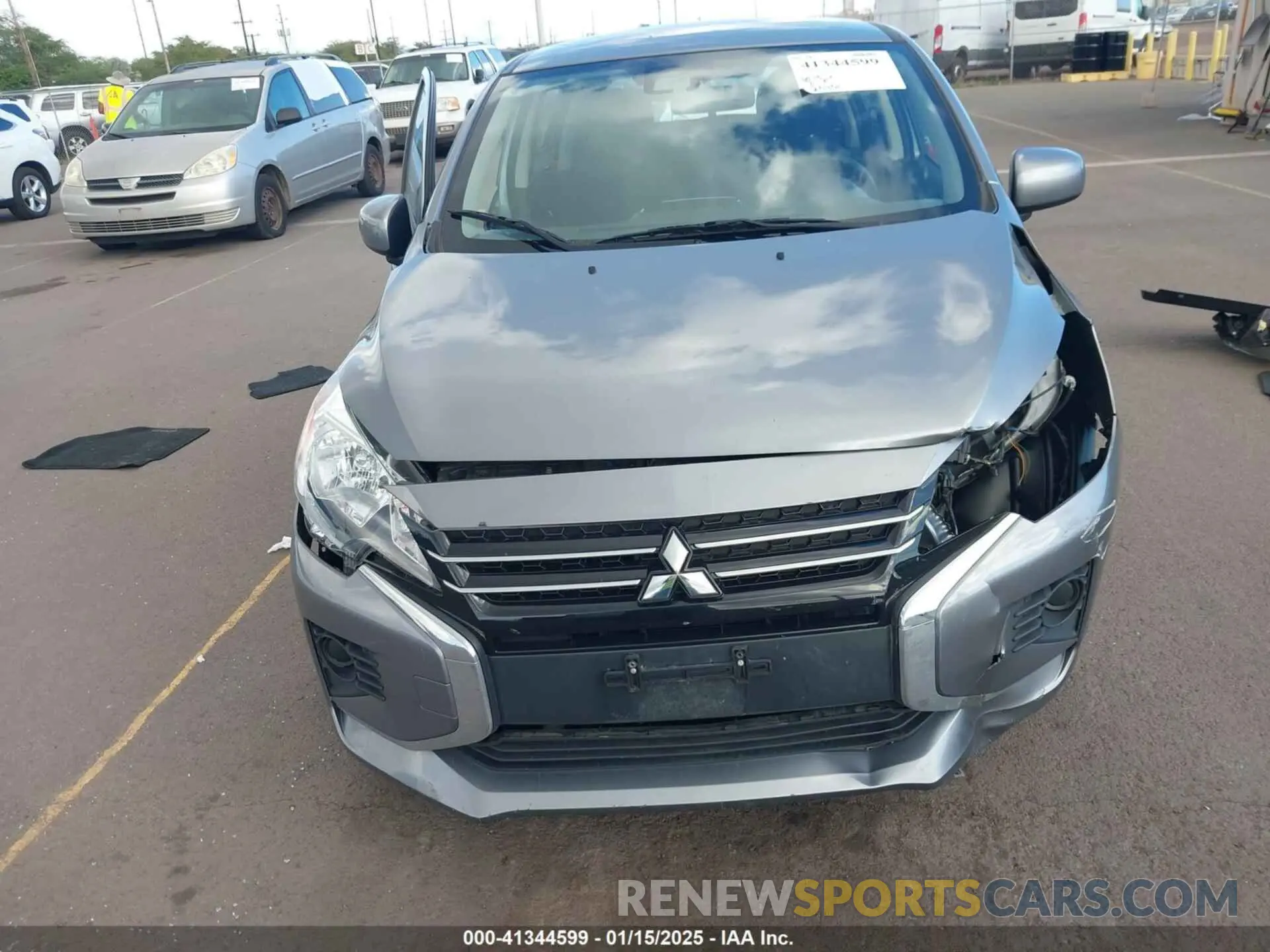 6 Photograph of a damaged car ML32AUHJ4MH007442 MITSUBISHI MIRAGE 2021