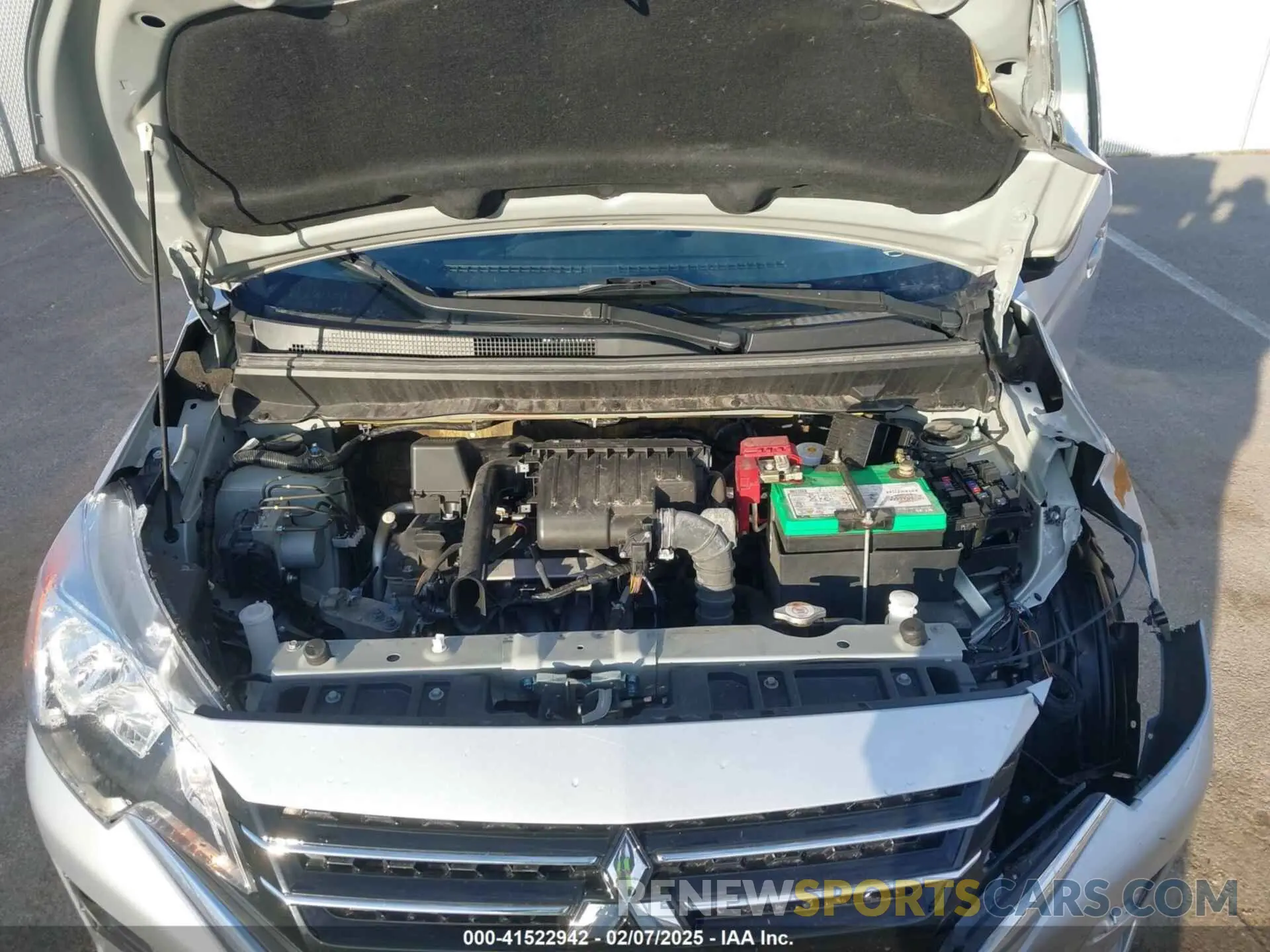 10 Photograph of a damaged car ML32AUHJ4MH011569 MITSUBISHI MIRAGE 2021