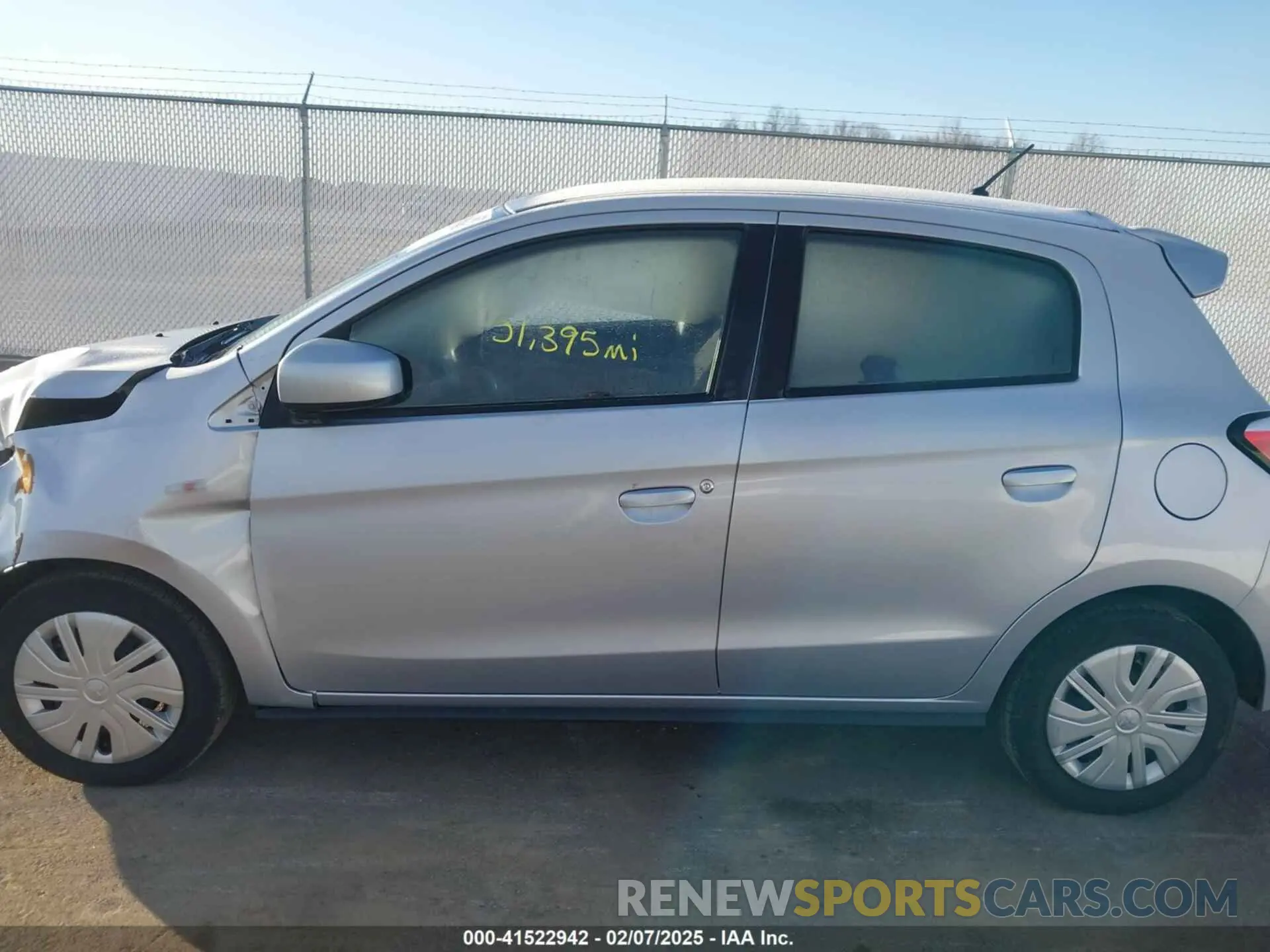 14 Photograph of a damaged car ML32AUHJ4MH011569 MITSUBISHI MIRAGE 2021