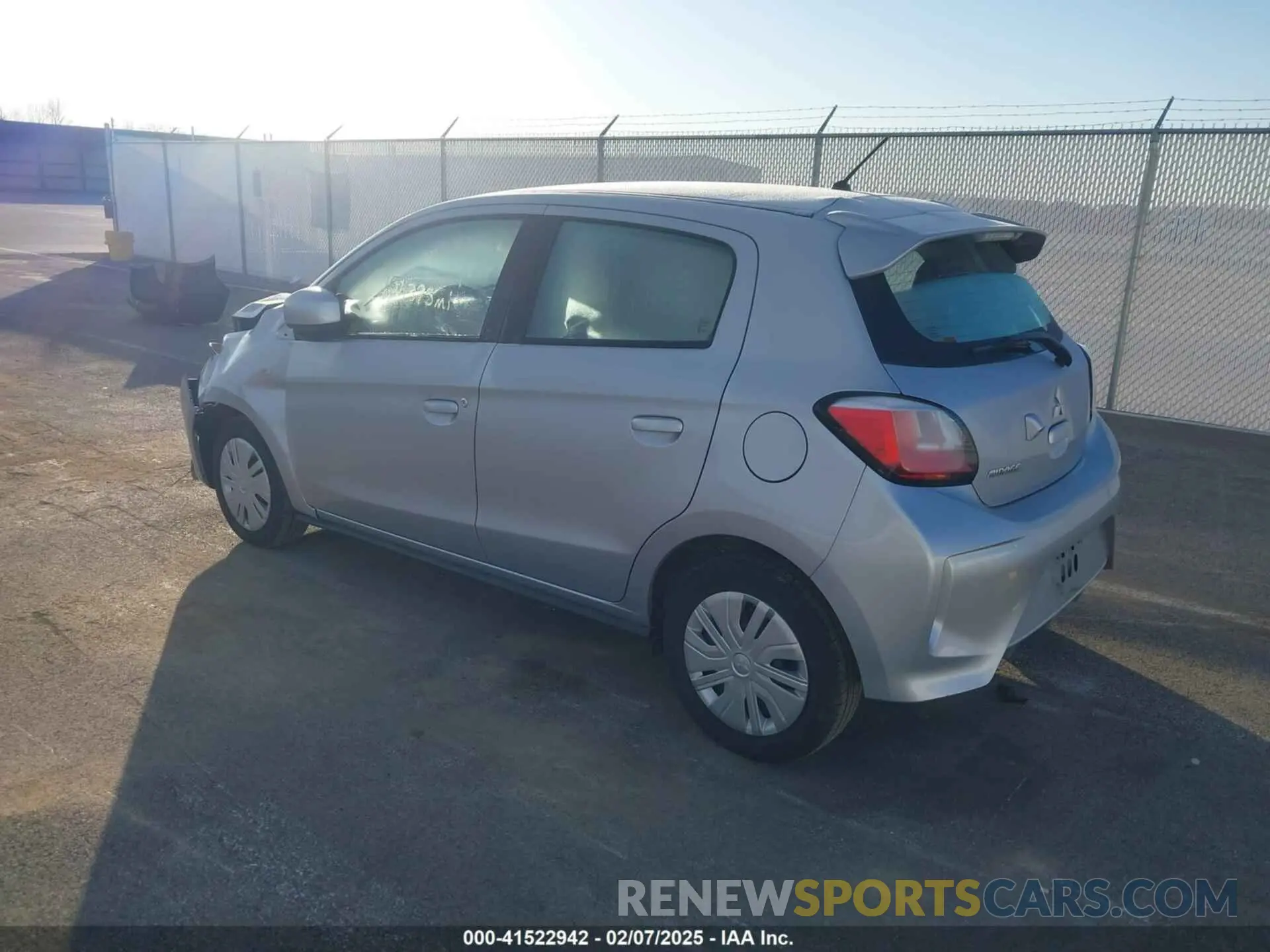 3 Photograph of a damaged car ML32AUHJ4MH011569 MITSUBISHI MIRAGE 2021