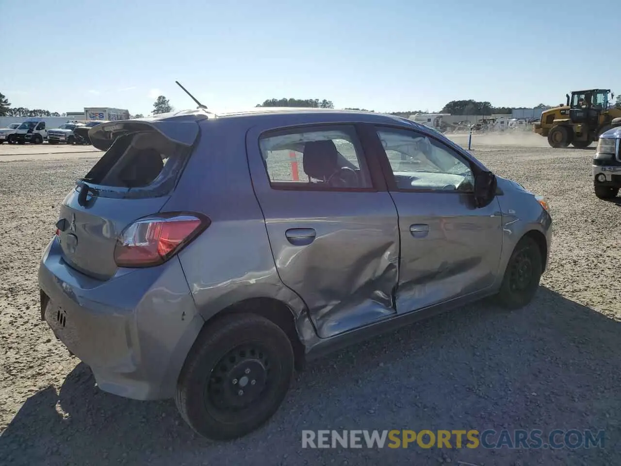 3 Photograph of a damaged car ML32AUHJ4MH011765 MITSUBISHI MIRAGE 2021