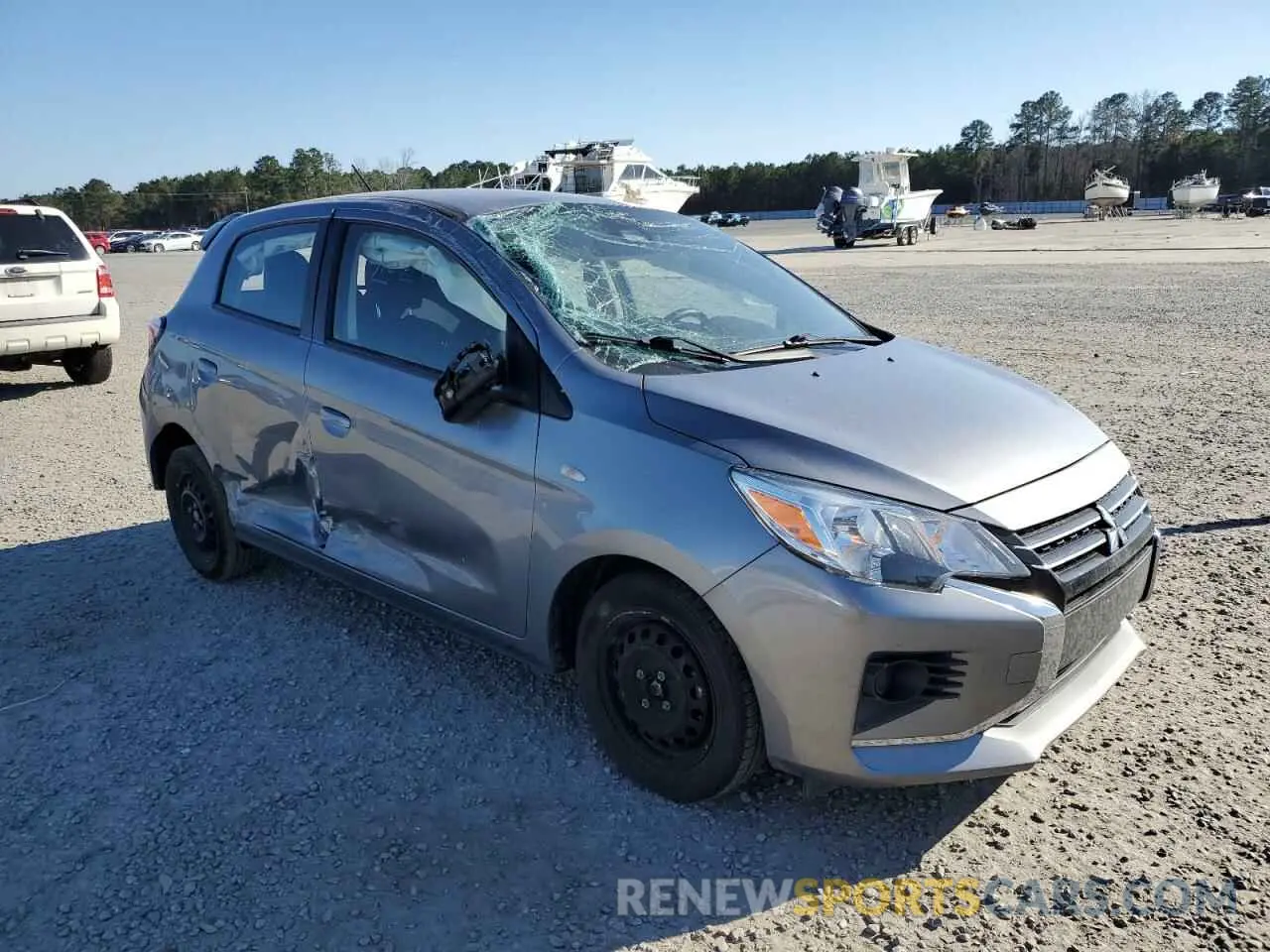 4 Photograph of a damaged car ML32AUHJ4MH011765 MITSUBISHI MIRAGE 2021