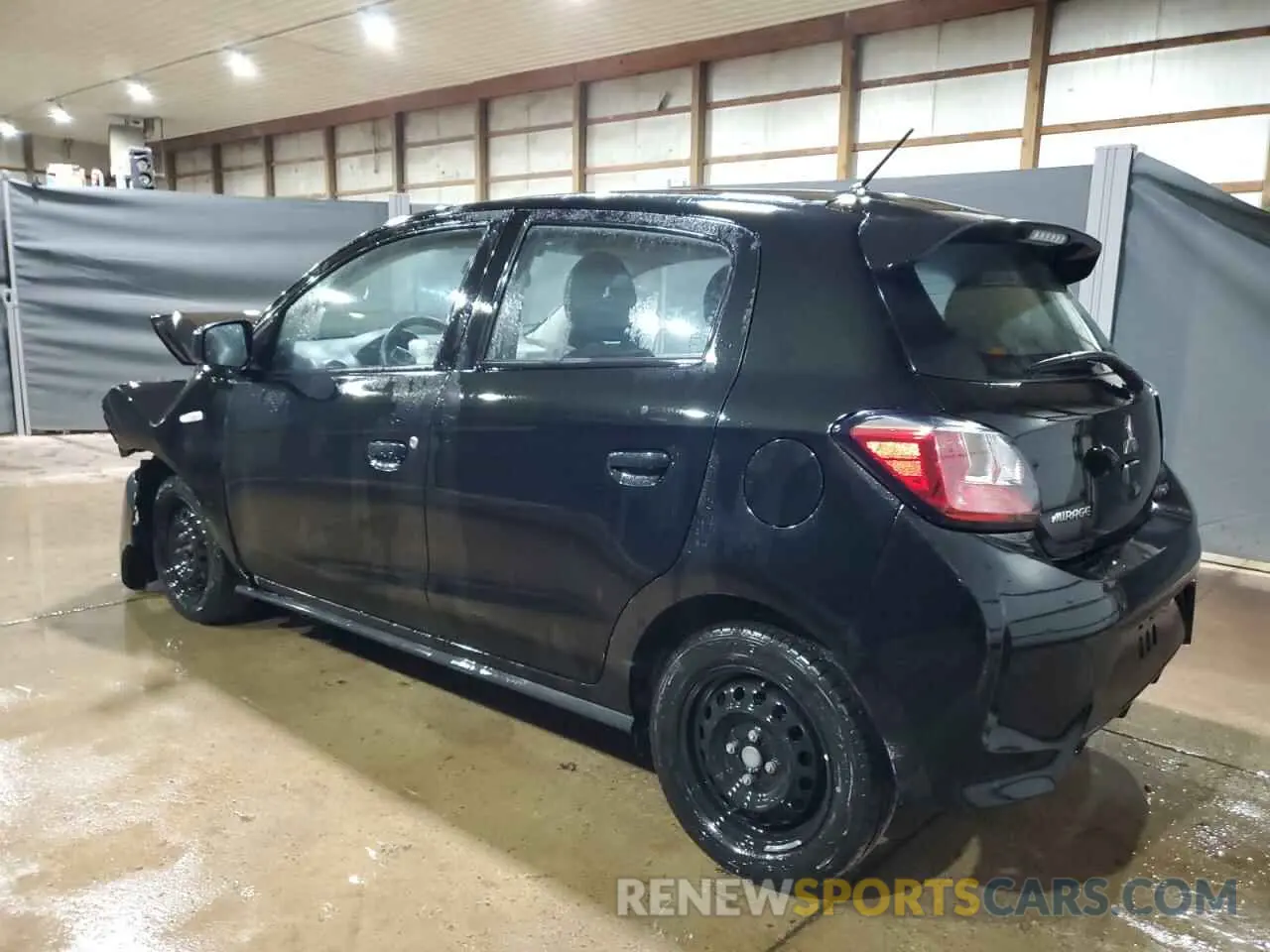 2 Photograph of a damaged car ML32AUHJ4MH012169 MITSUBISHI MIRAGE 2021
