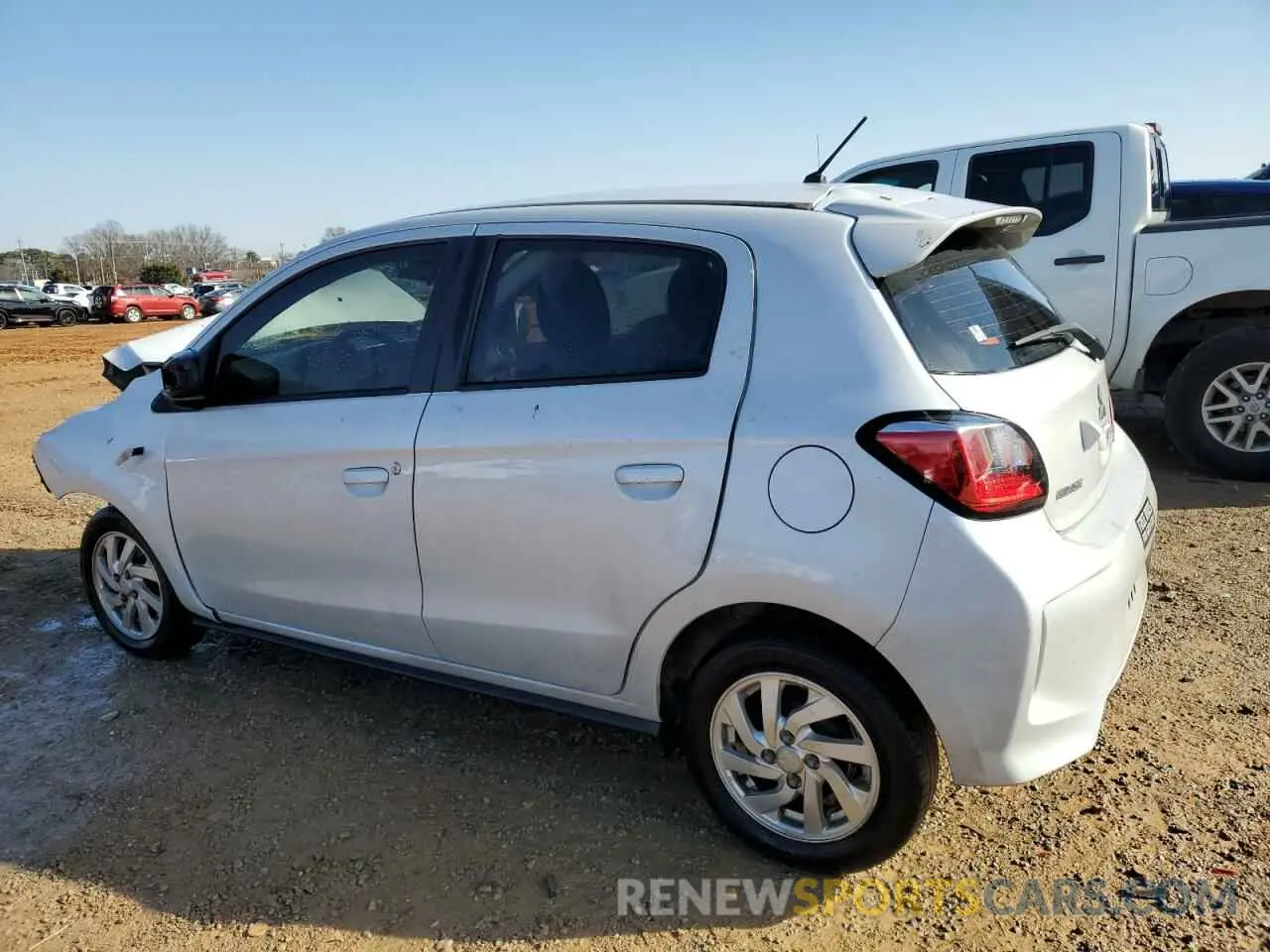 2 Photograph of a damaged car ML32AUHJ5MH000807 MITSUBISHI MIRAGE 2021