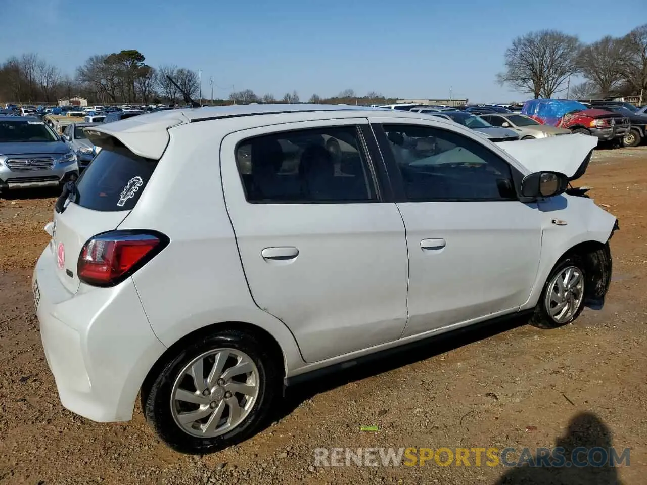 3 Photograph of a damaged car ML32AUHJ5MH000807 MITSUBISHI MIRAGE 2021
