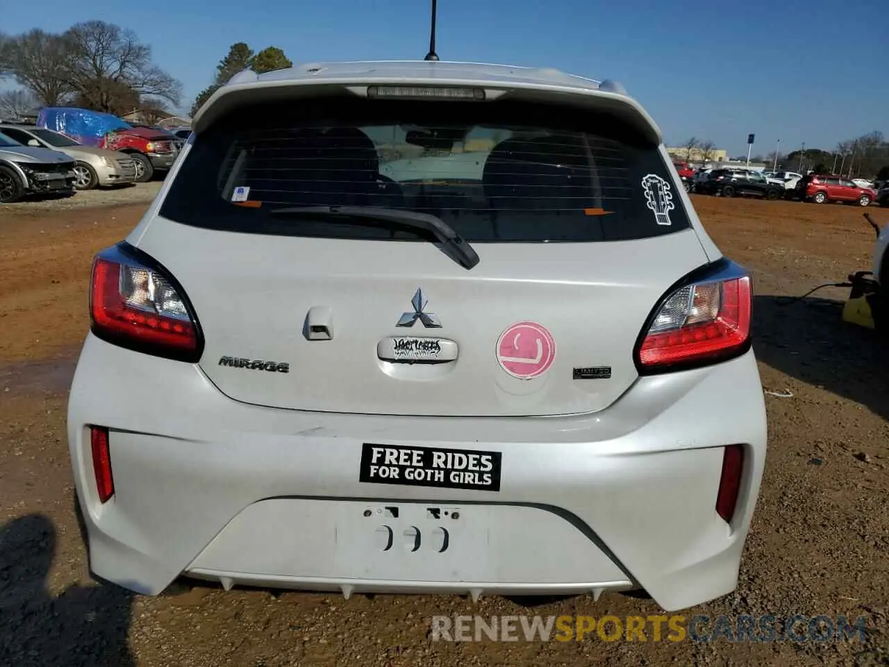 6 Photograph of a damaged car ML32AUHJ5MH000807 MITSUBISHI MIRAGE 2021