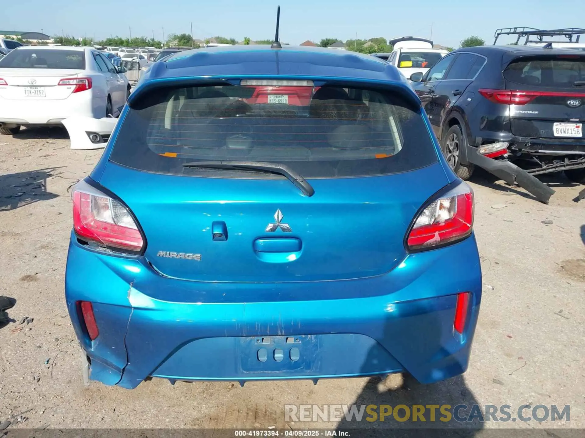 17 Photograph of a damaged car ML32AUHJ5MH002086 MITSUBISHI MIRAGE 2021