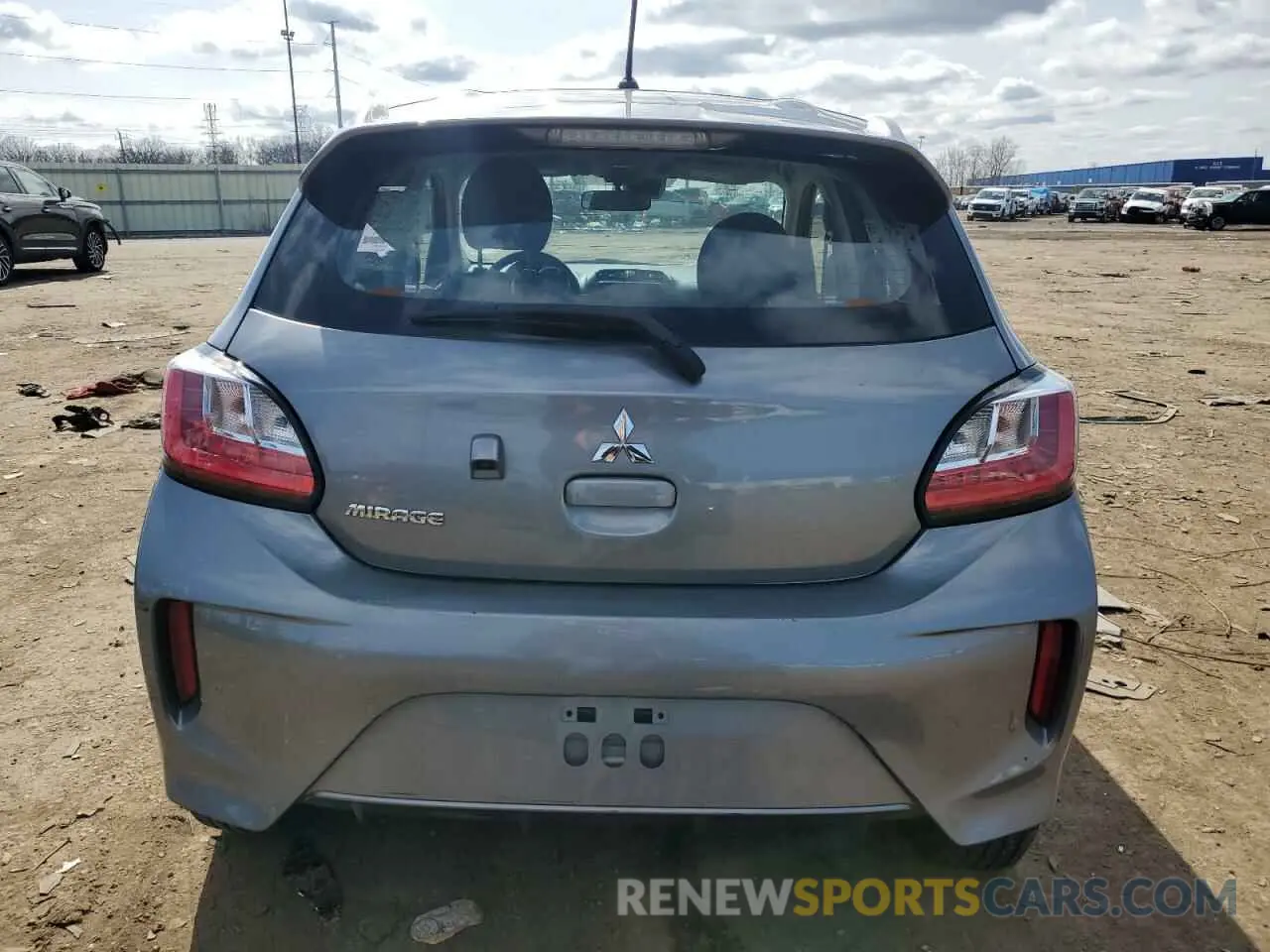 6 Photograph of a damaged car ML32AUHJ5MH002685 MITSUBISHI MIRAGE 2021