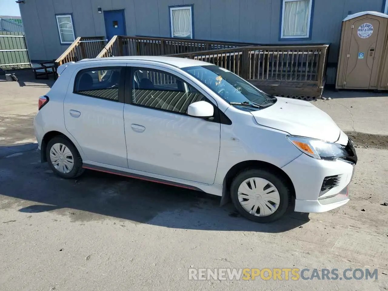4 Photograph of a damaged car ML32AUHJ5MH004470 MITSUBISHI MIRAGE 2021
