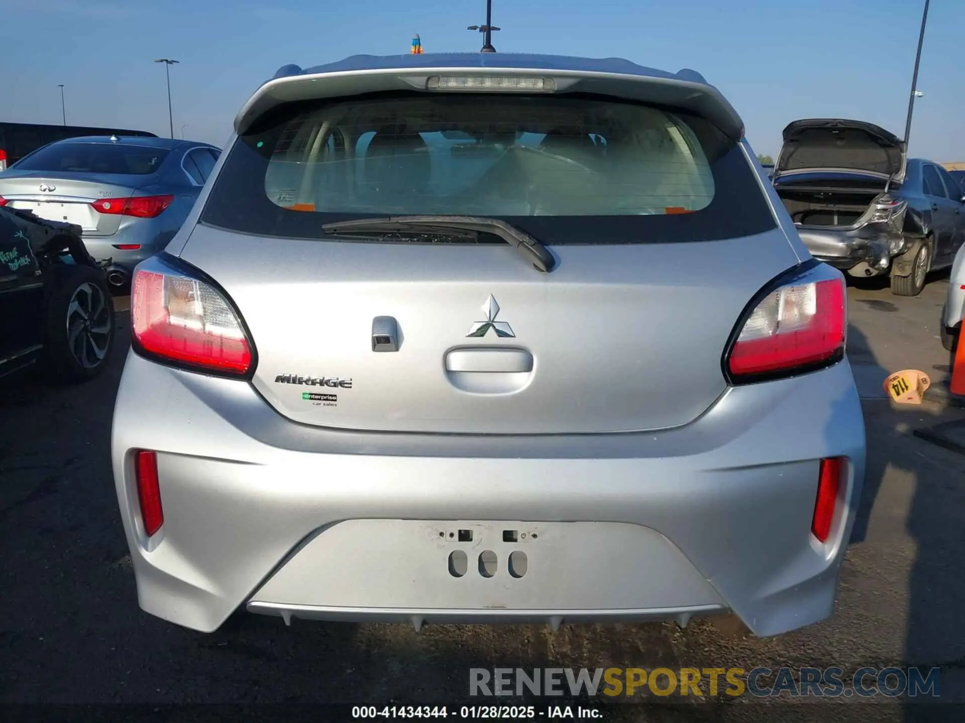 17 Photograph of a damaged car ML32AUHJ5MH005683 MITSUBISHI MIRAGE 2021