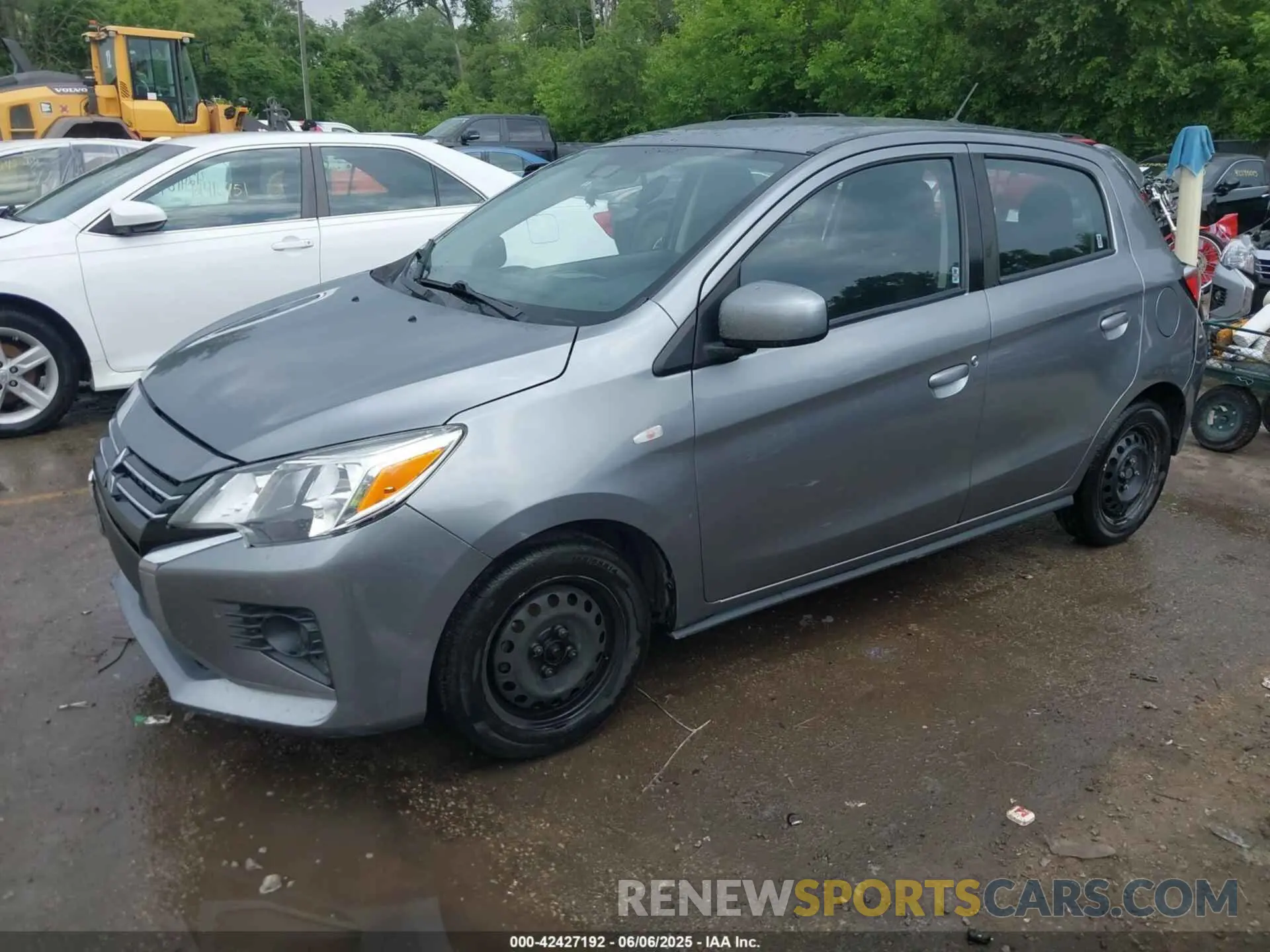 2 Photograph of a damaged car ML32AUHJ5MH006168 MITSUBISHI MIRAGE 2021