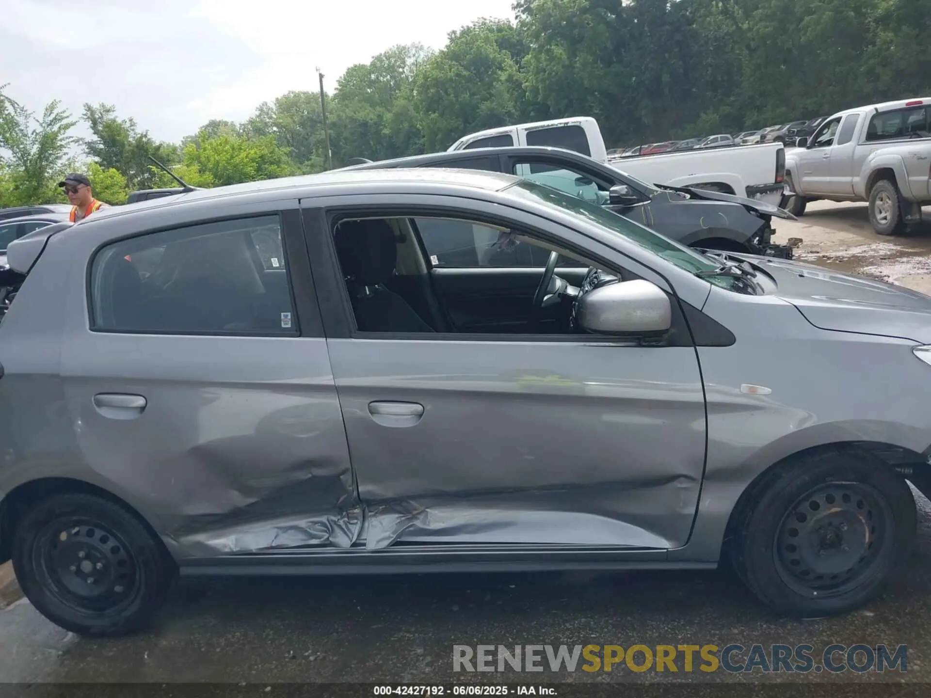 6 Photograph of a damaged car ML32AUHJ5MH006168 MITSUBISHI MIRAGE 2021
