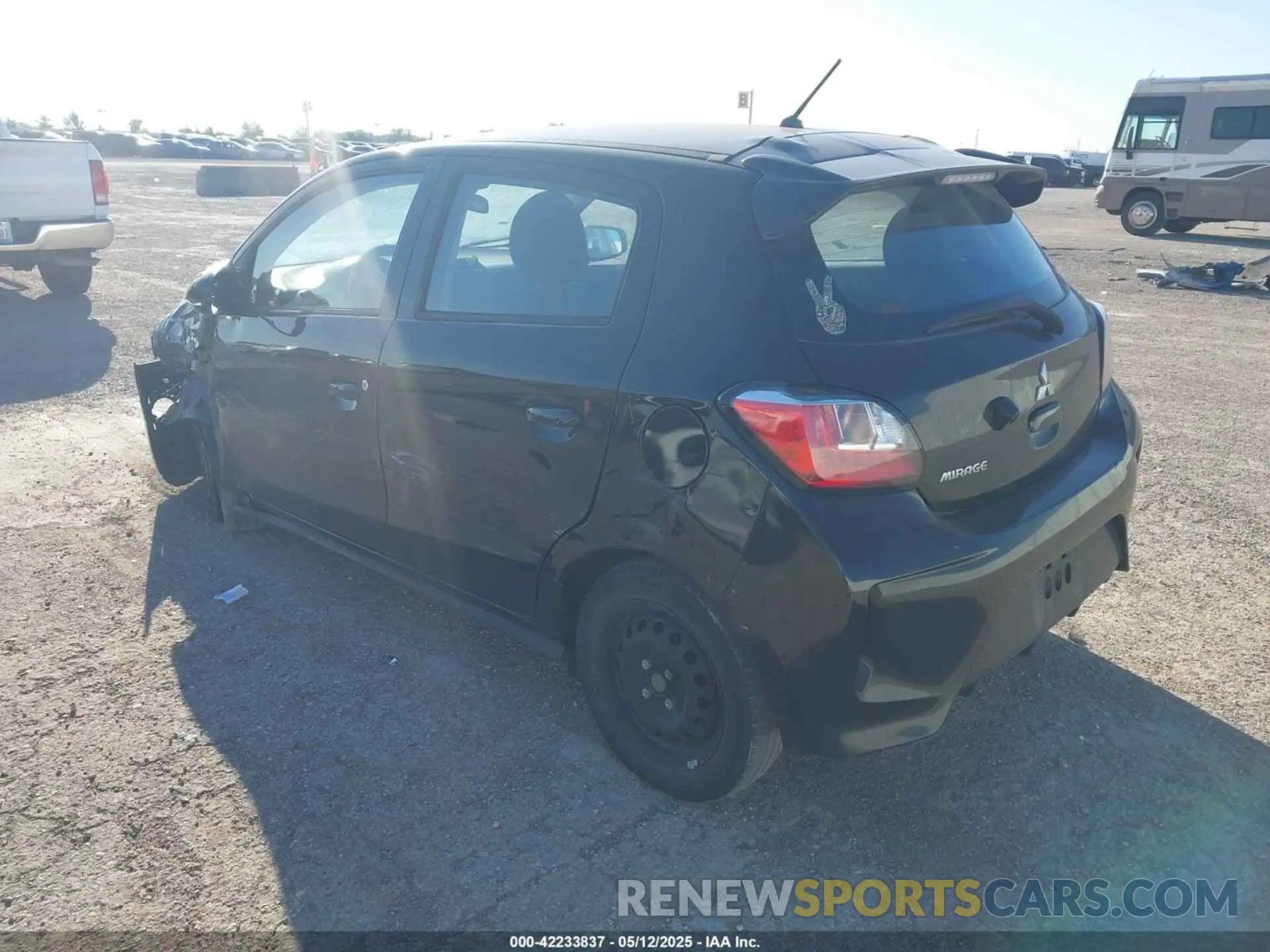 3 Photograph of a damaged car ML32AUHJ5MH010074 MITSUBISHI MIRAGE 2021