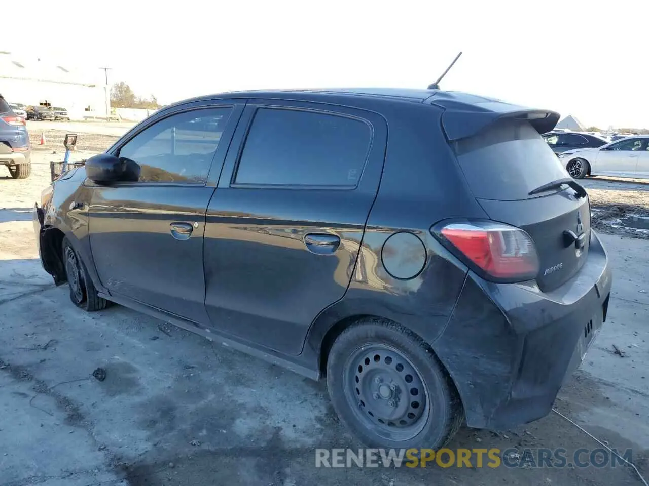 2 Photograph of a damaged car ML32AUHJ5MH010317 MITSUBISHI MIRAGE 2021