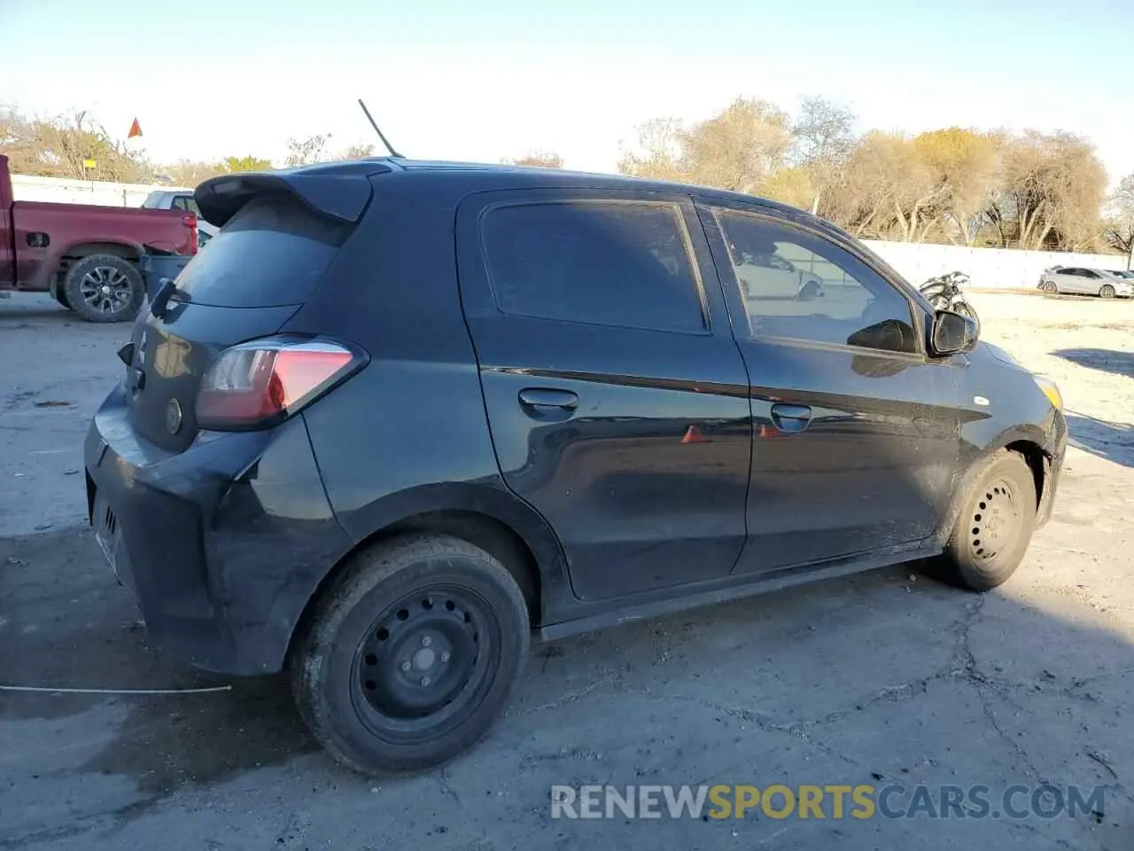 3 Photograph of a damaged car ML32AUHJ5MH010317 MITSUBISHI MIRAGE 2021