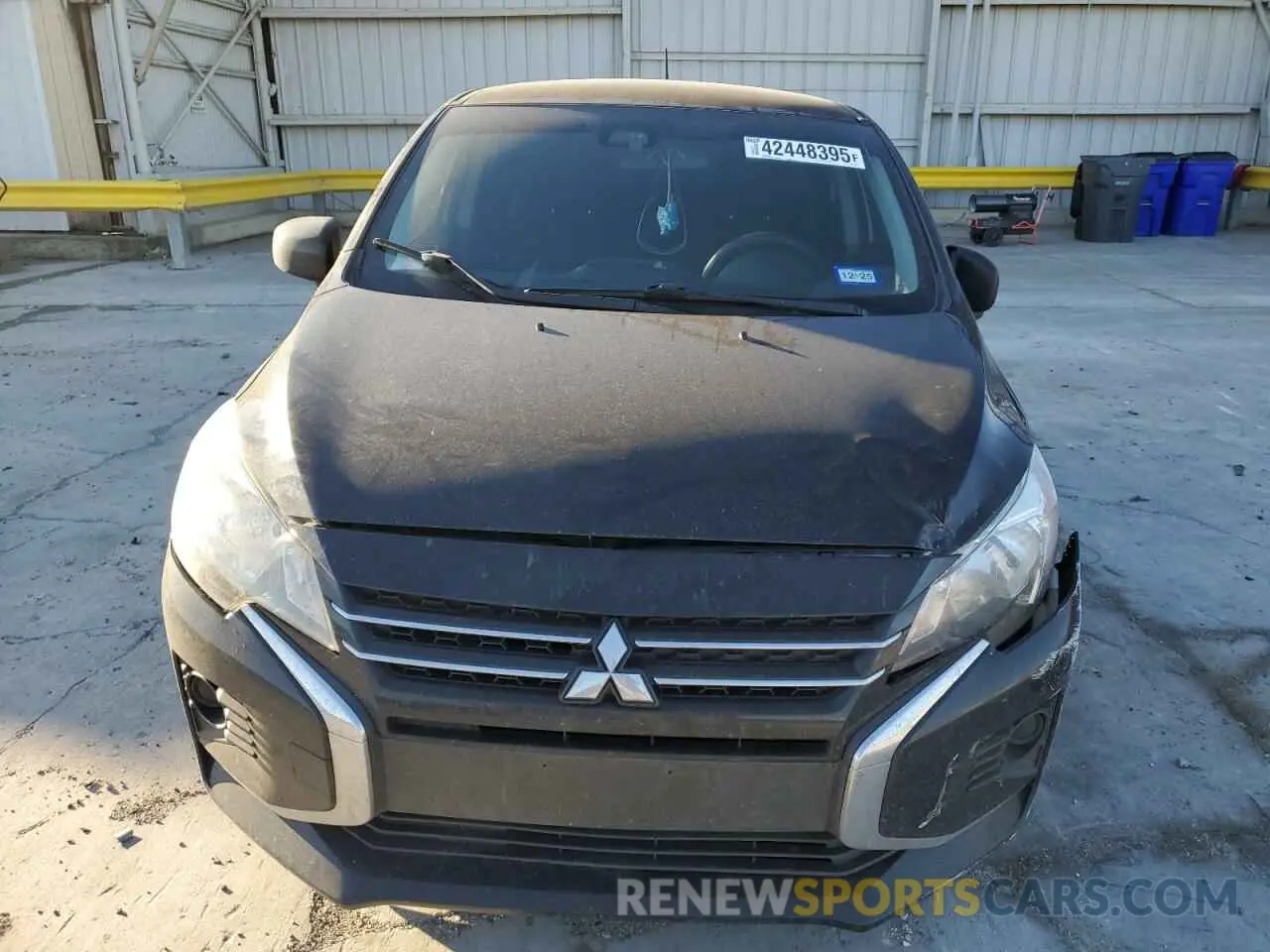 5 Photograph of a damaged car ML32AUHJ5MH010317 MITSUBISHI MIRAGE 2021