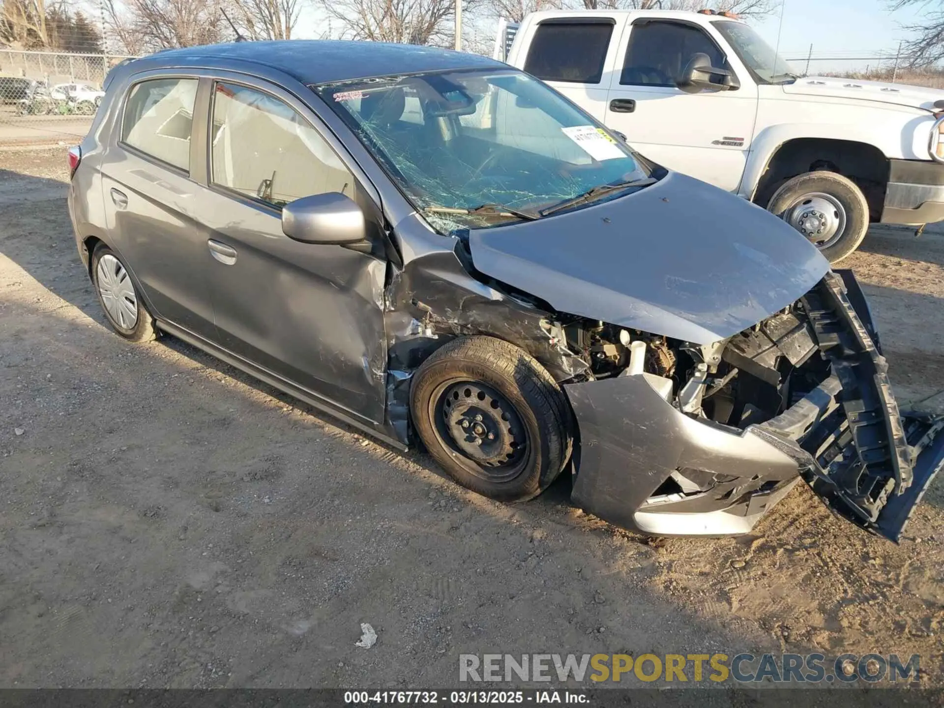 1 Photograph of a damaged car ML32AUHJ5MH010849 MITSUBISHI MIRAGE 2021