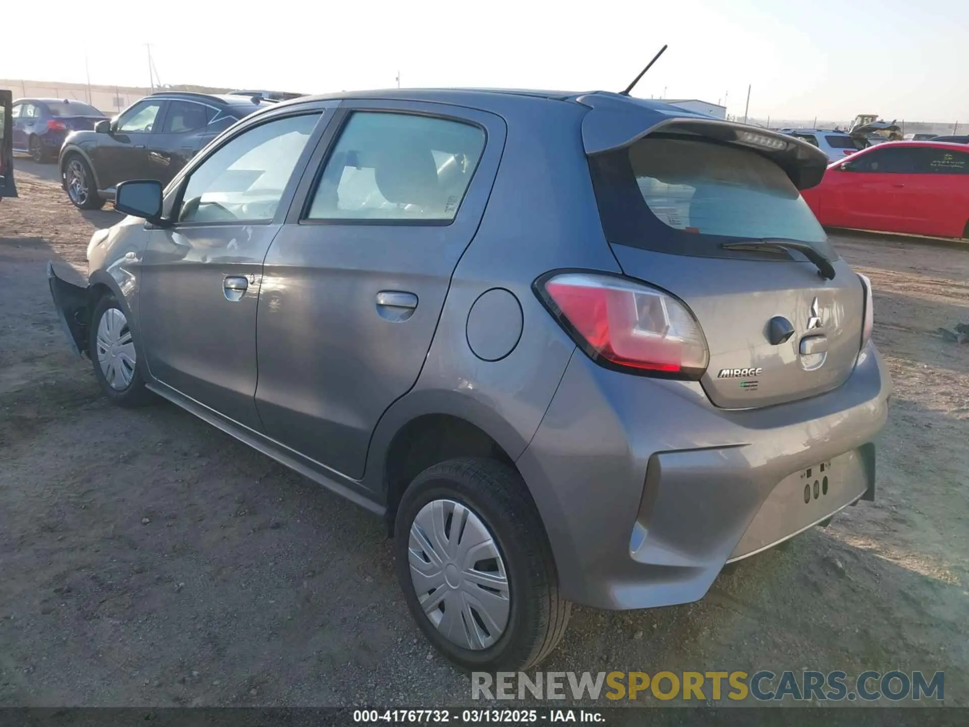 3 Photograph of a damaged car ML32AUHJ5MH010849 MITSUBISHI MIRAGE 2021