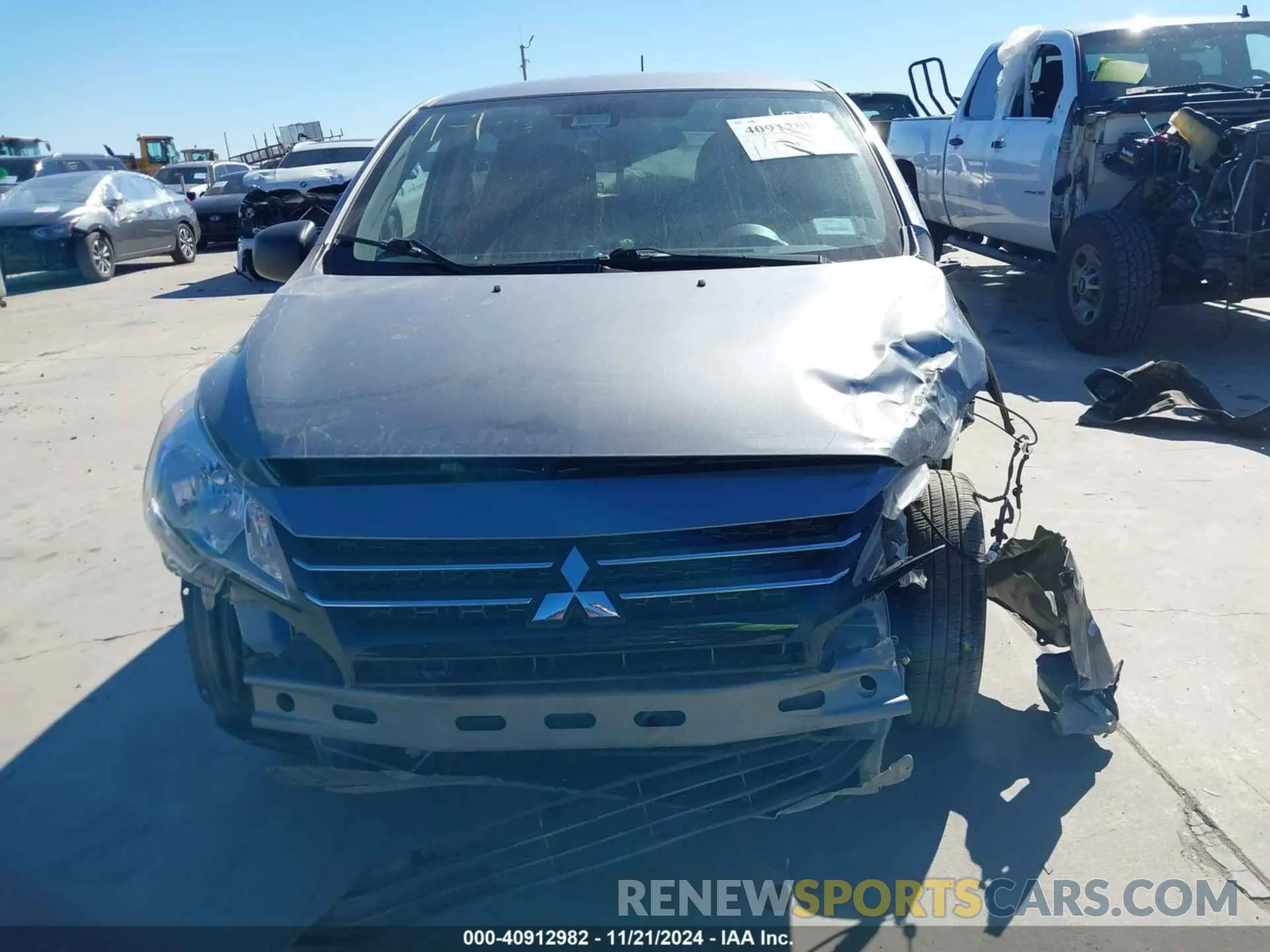 12 Photograph of a damaged car ML32AUHJ5MH012925 MITSUBISHI MIRAGE 2021